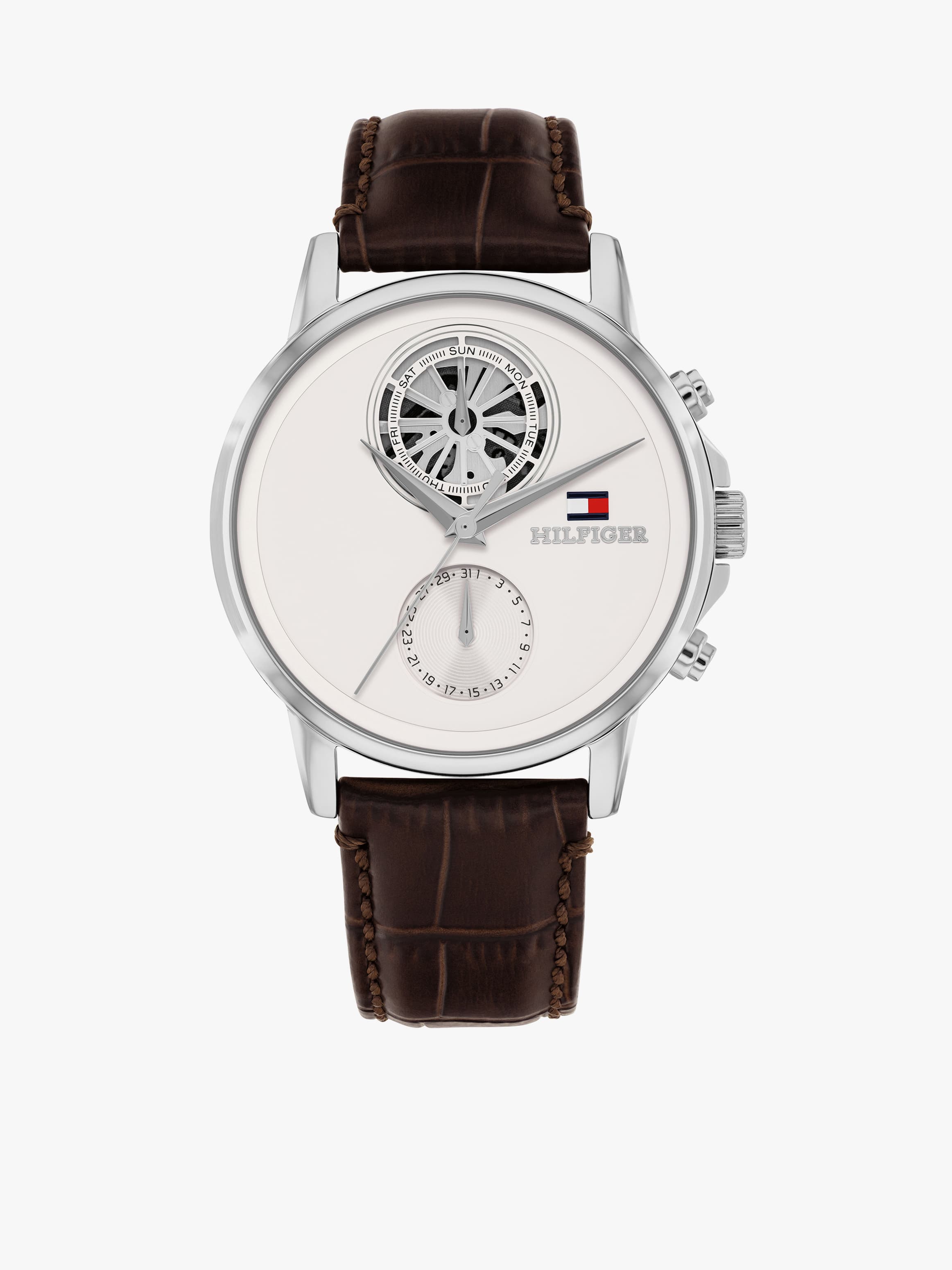 Tommy Hilfiger White Stewart Men’s 40mm Watch