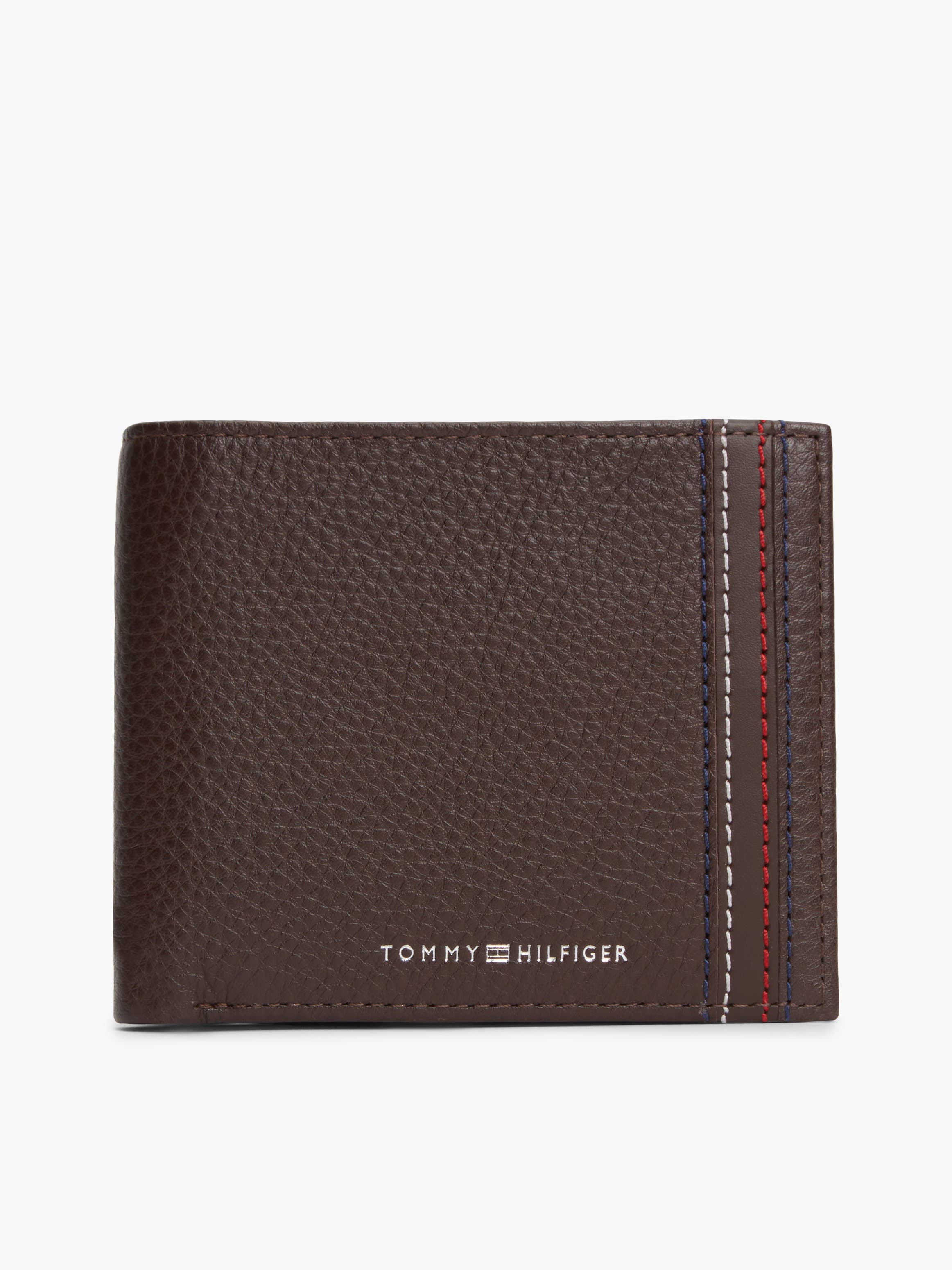 Leather Bifold Card And Coin Holder