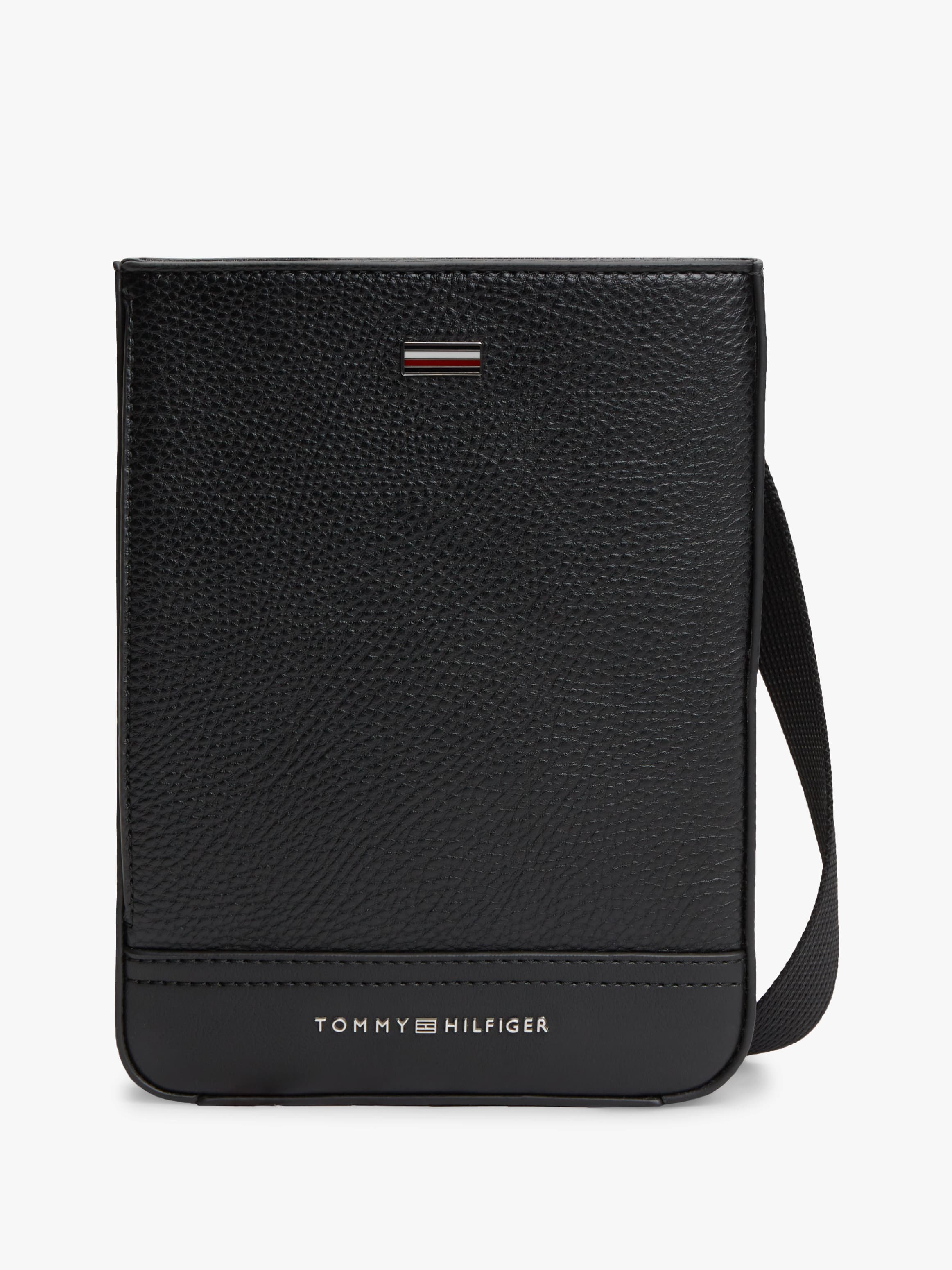 Pebble Grain Logo Hardware Crossbody Bag