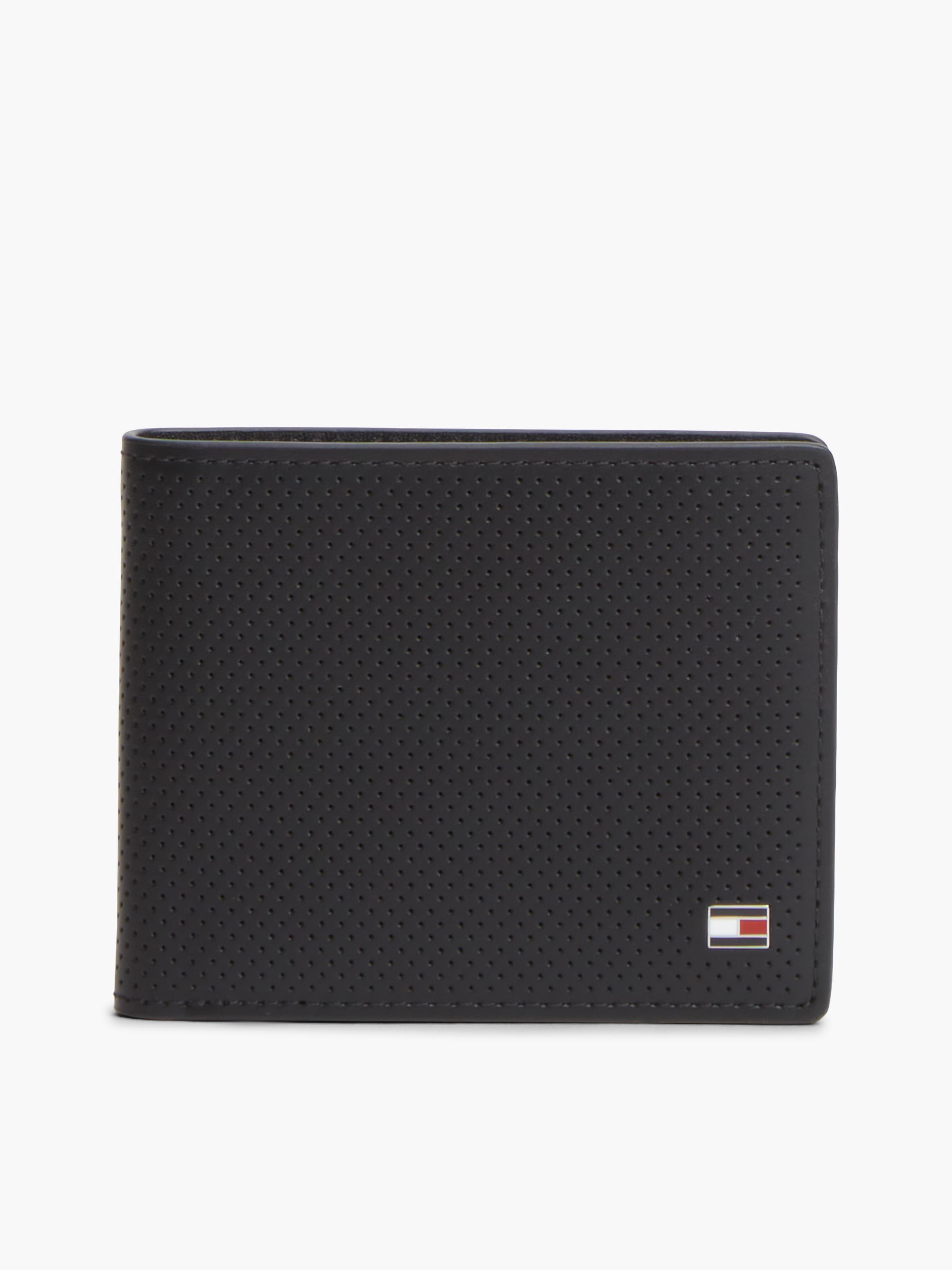 Perforated Leather Bifold Wallet