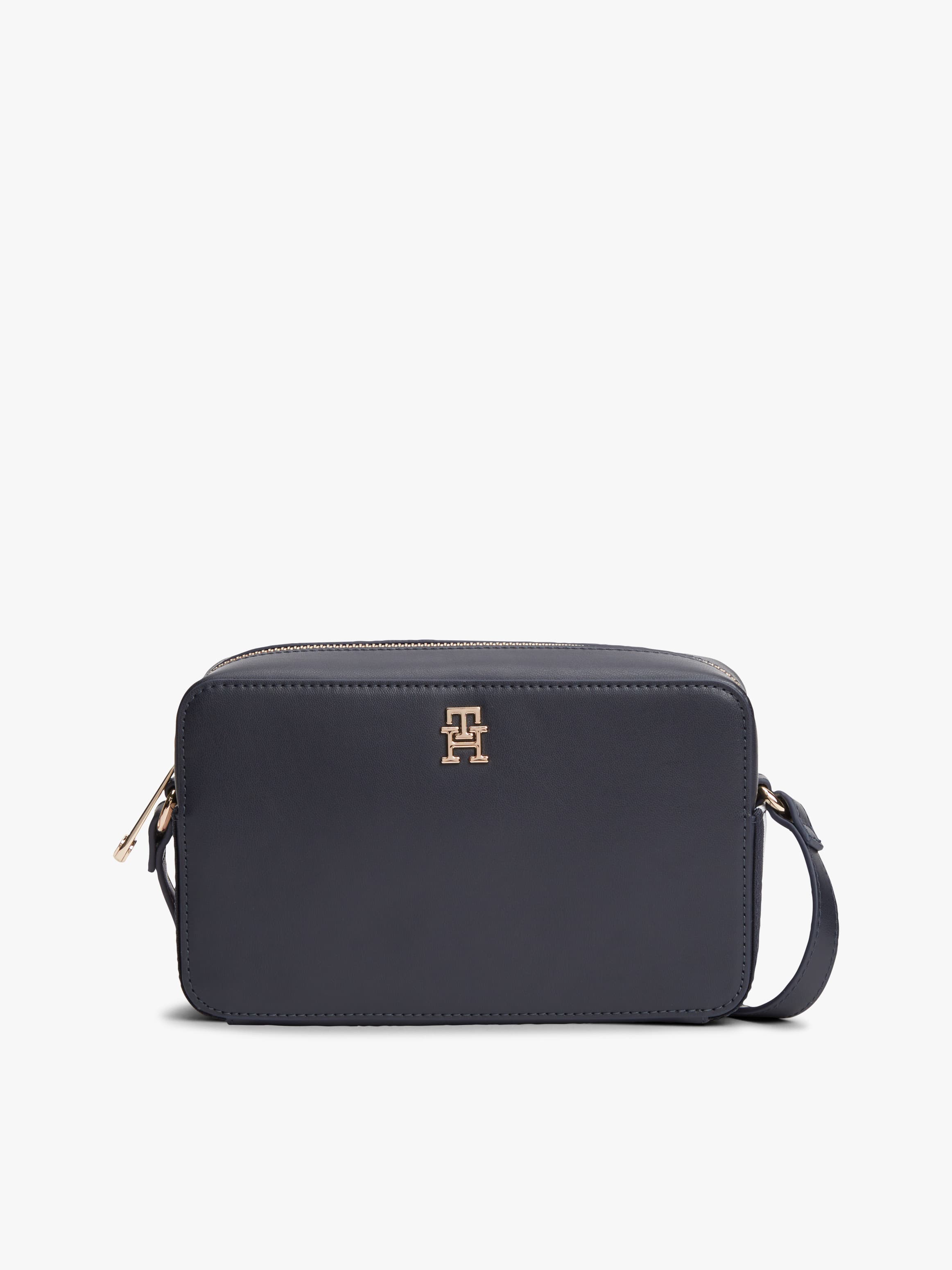 TH Monogram Plaque Crossbody Bag