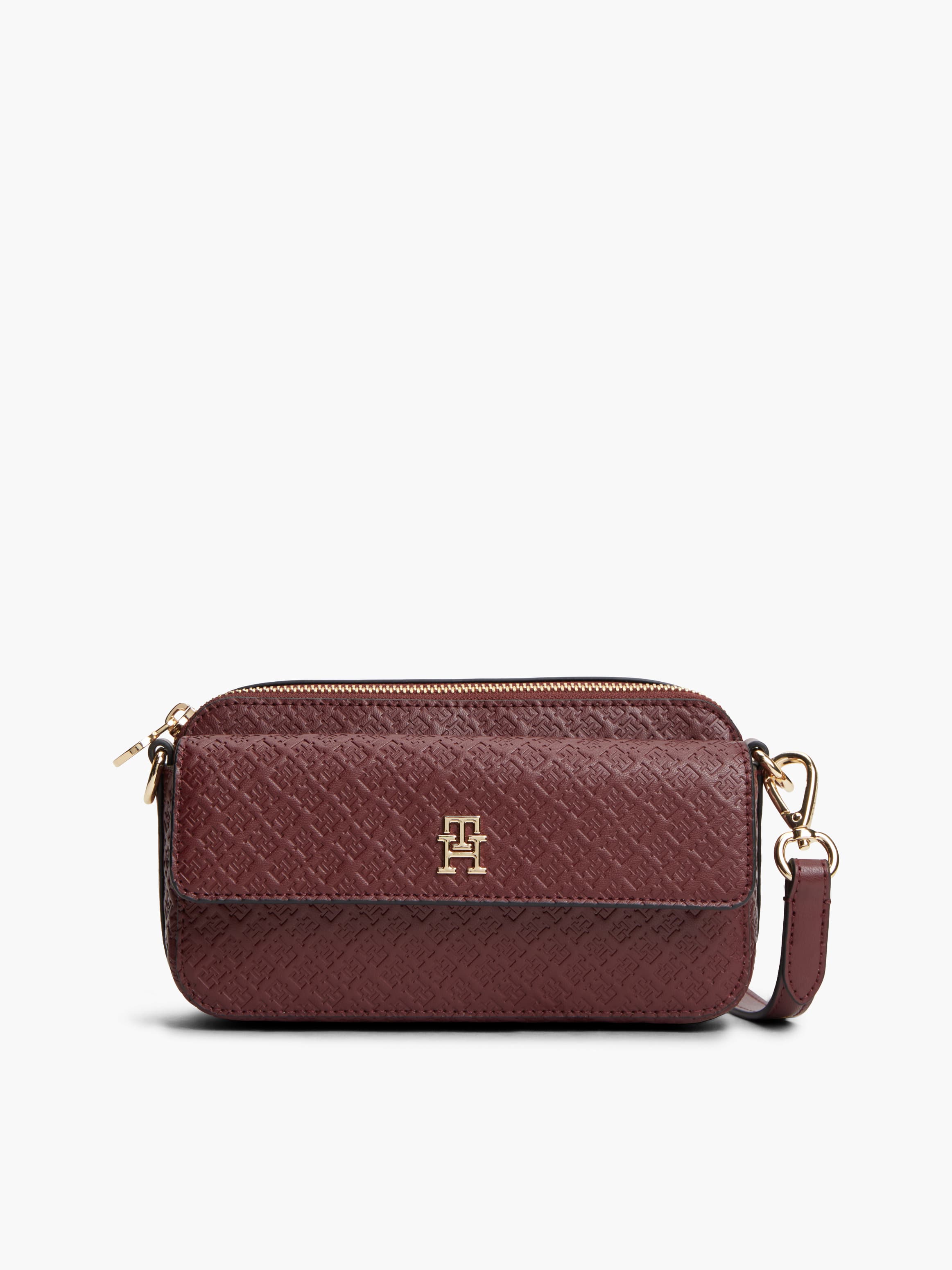 Hilfiger Icon Debossed Crossbody Camera Bag