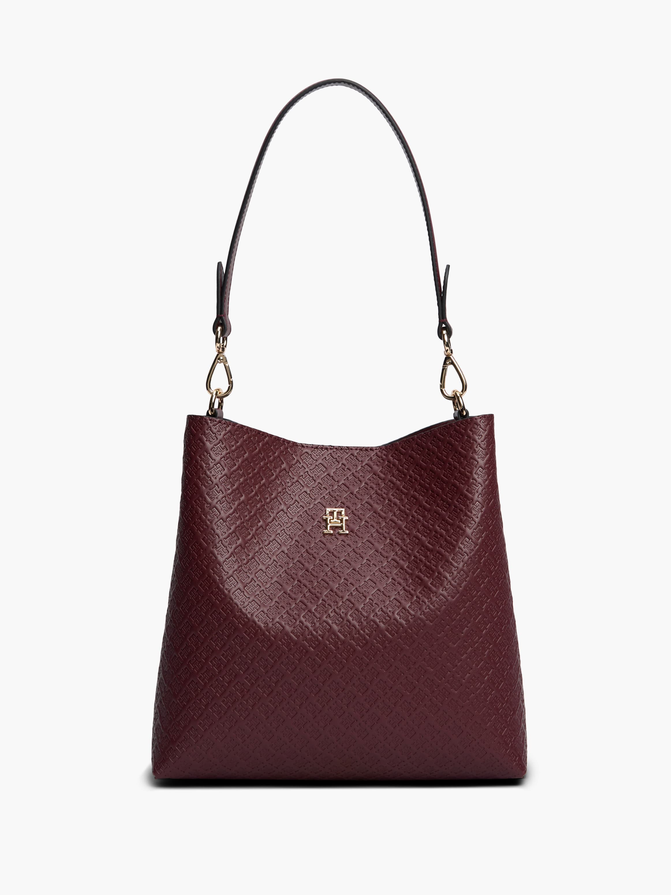 Hilfiger Icon Debossed Shoulder Bag