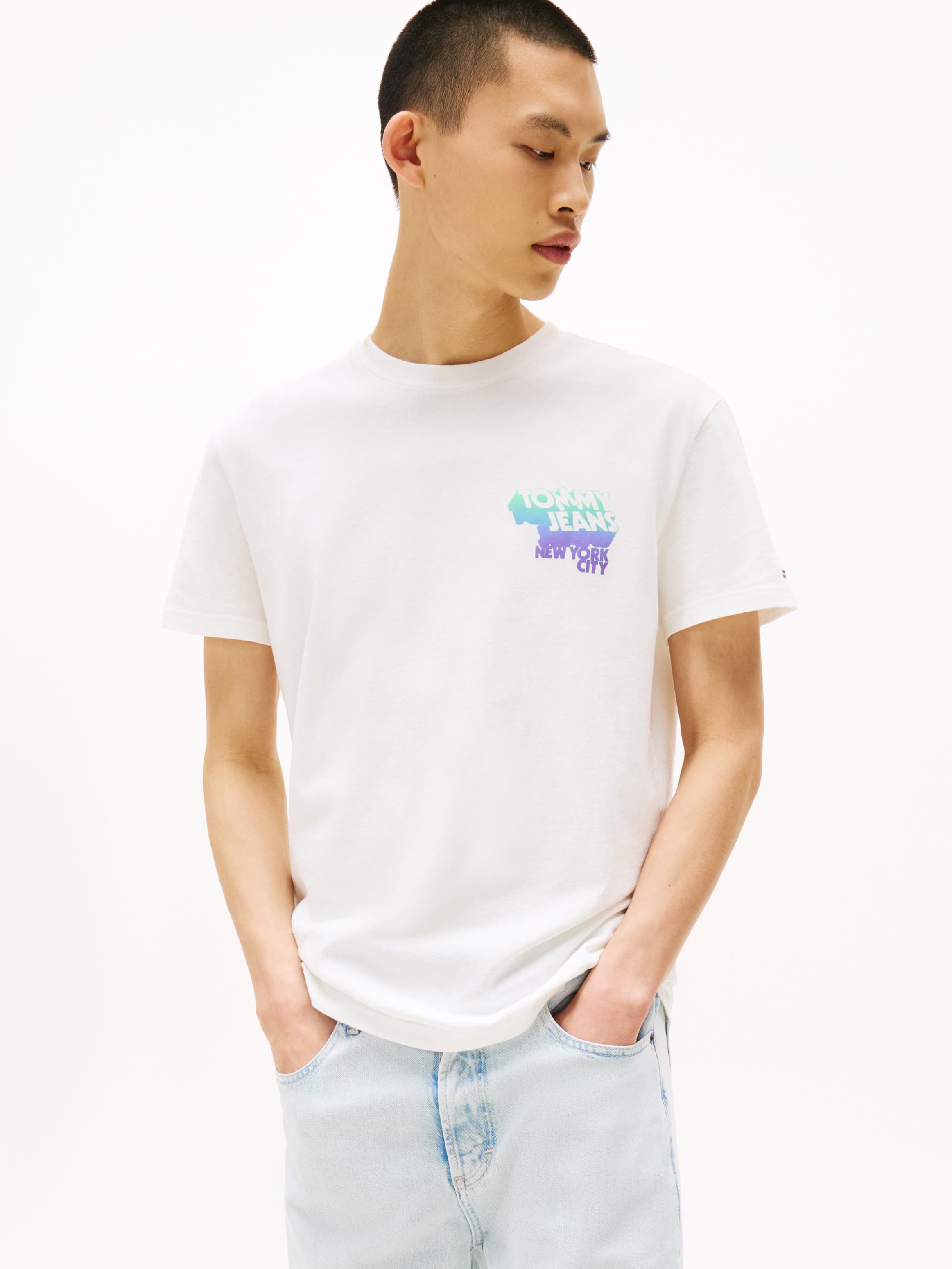 Stack Logo Back Graphic T-Shirt