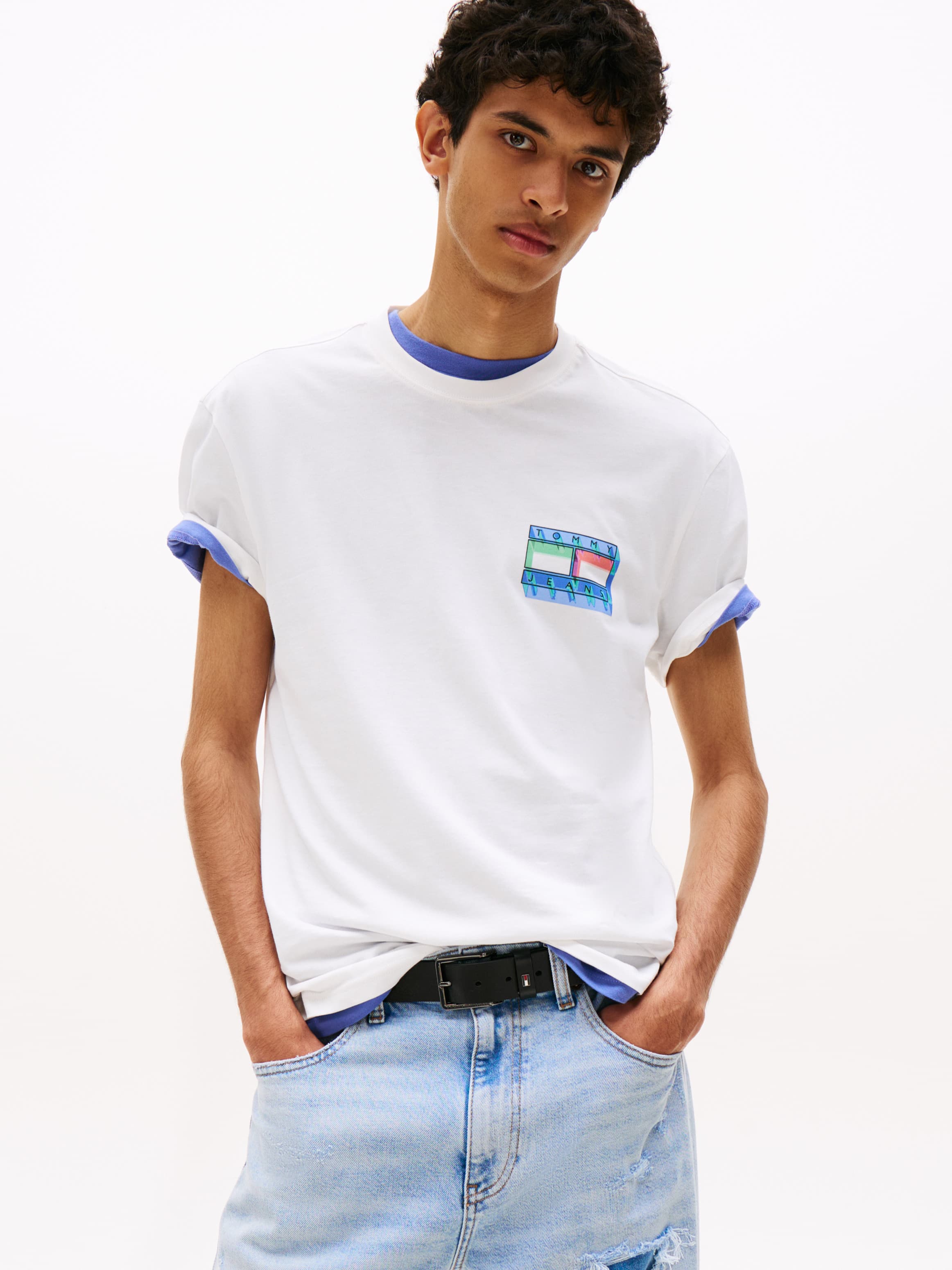 Back Graphic Crew Neck T-Shirt