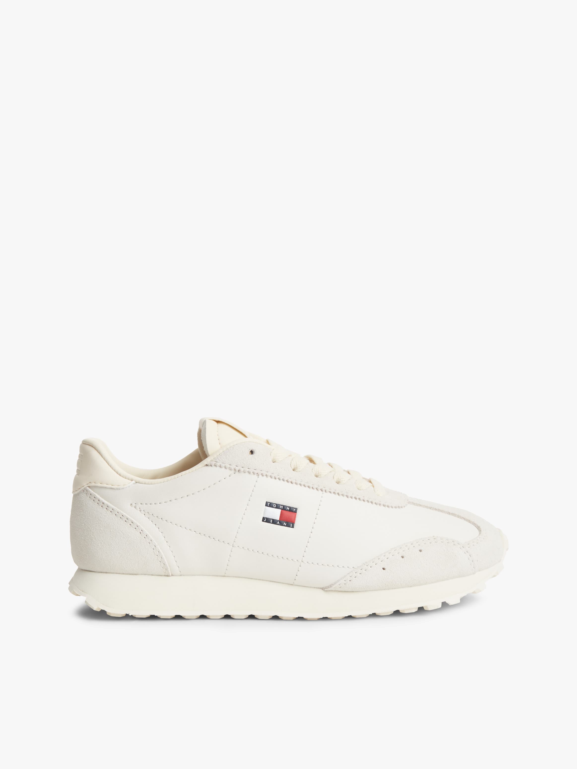 Archive Retro Trainers with Leather