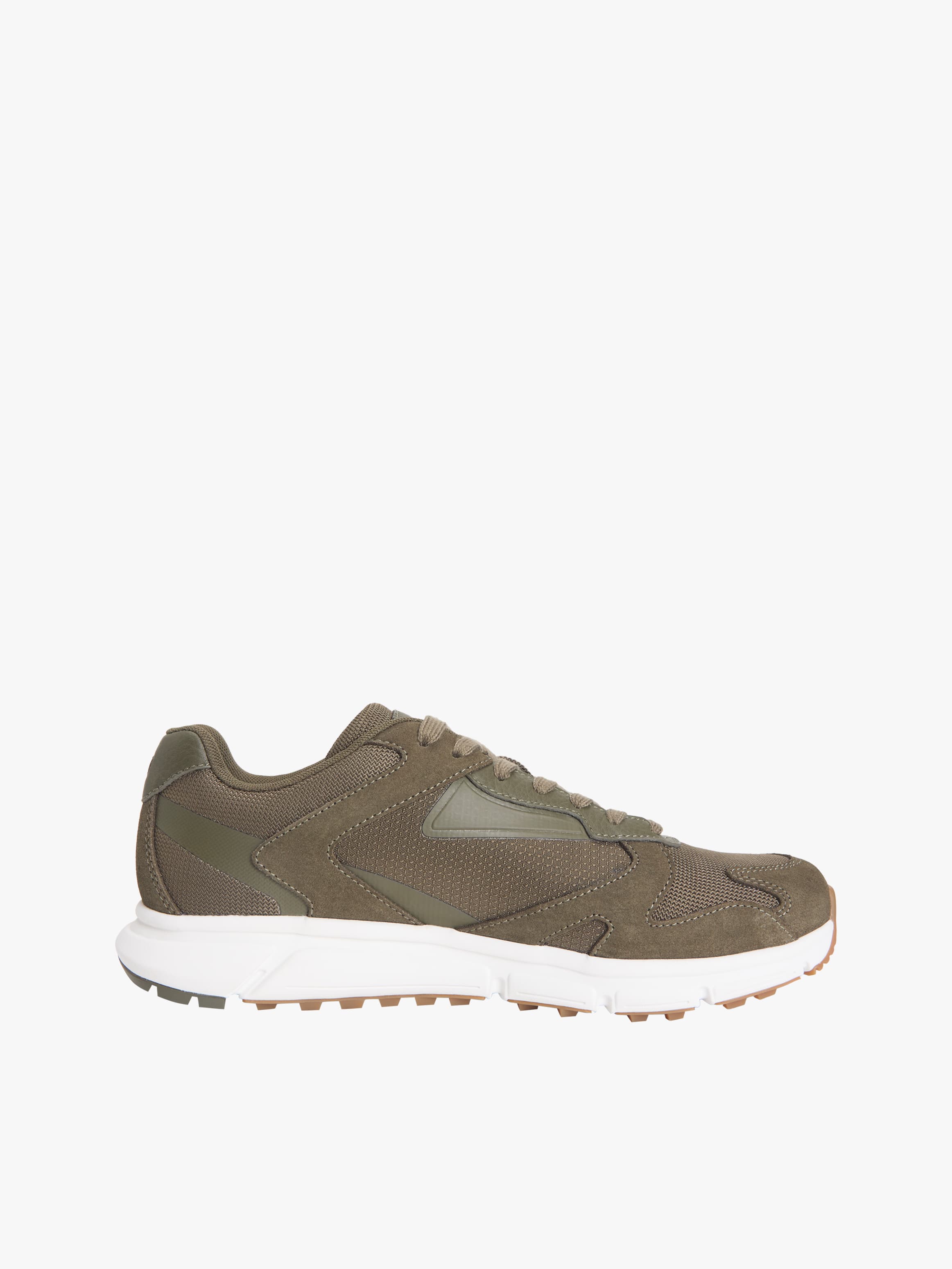 Cleat Mixed Texture Waterproof Suede Trainers