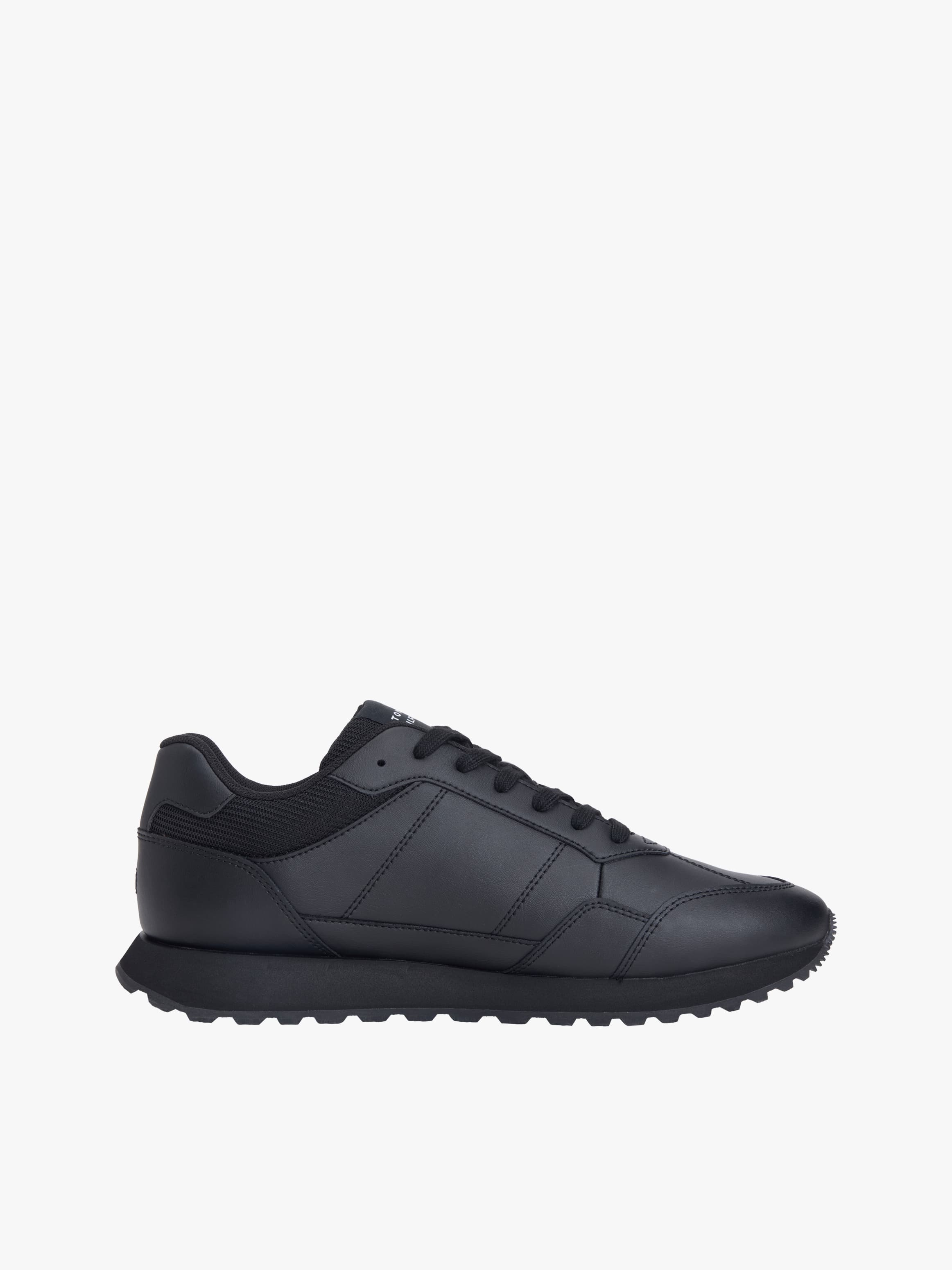 Signature Tape Cleat Trainers with Leather