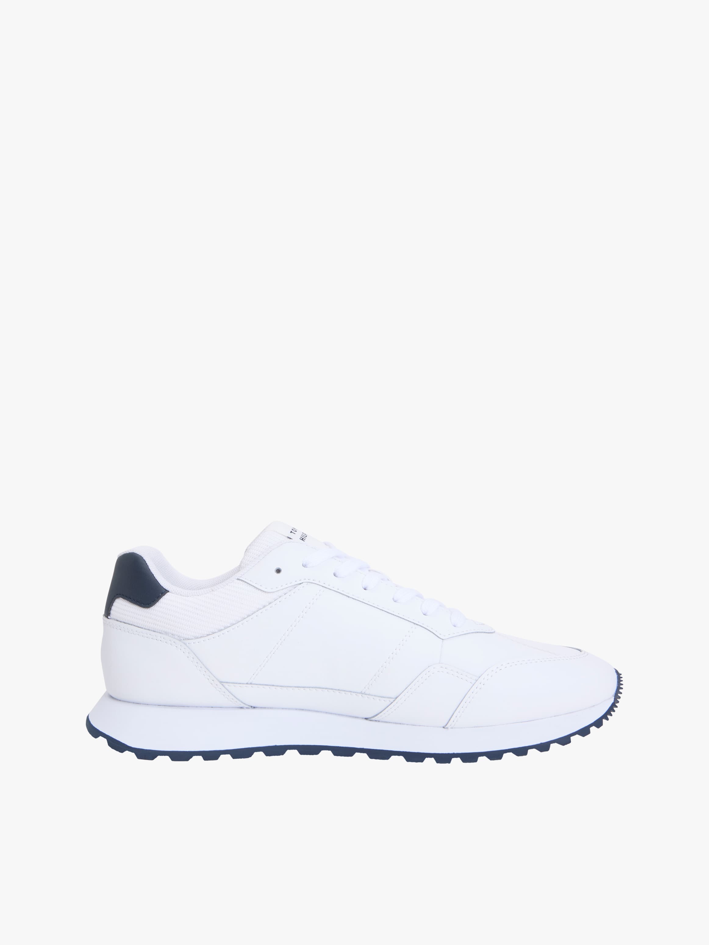 Signature Tape Cleat Trainers with Leather
