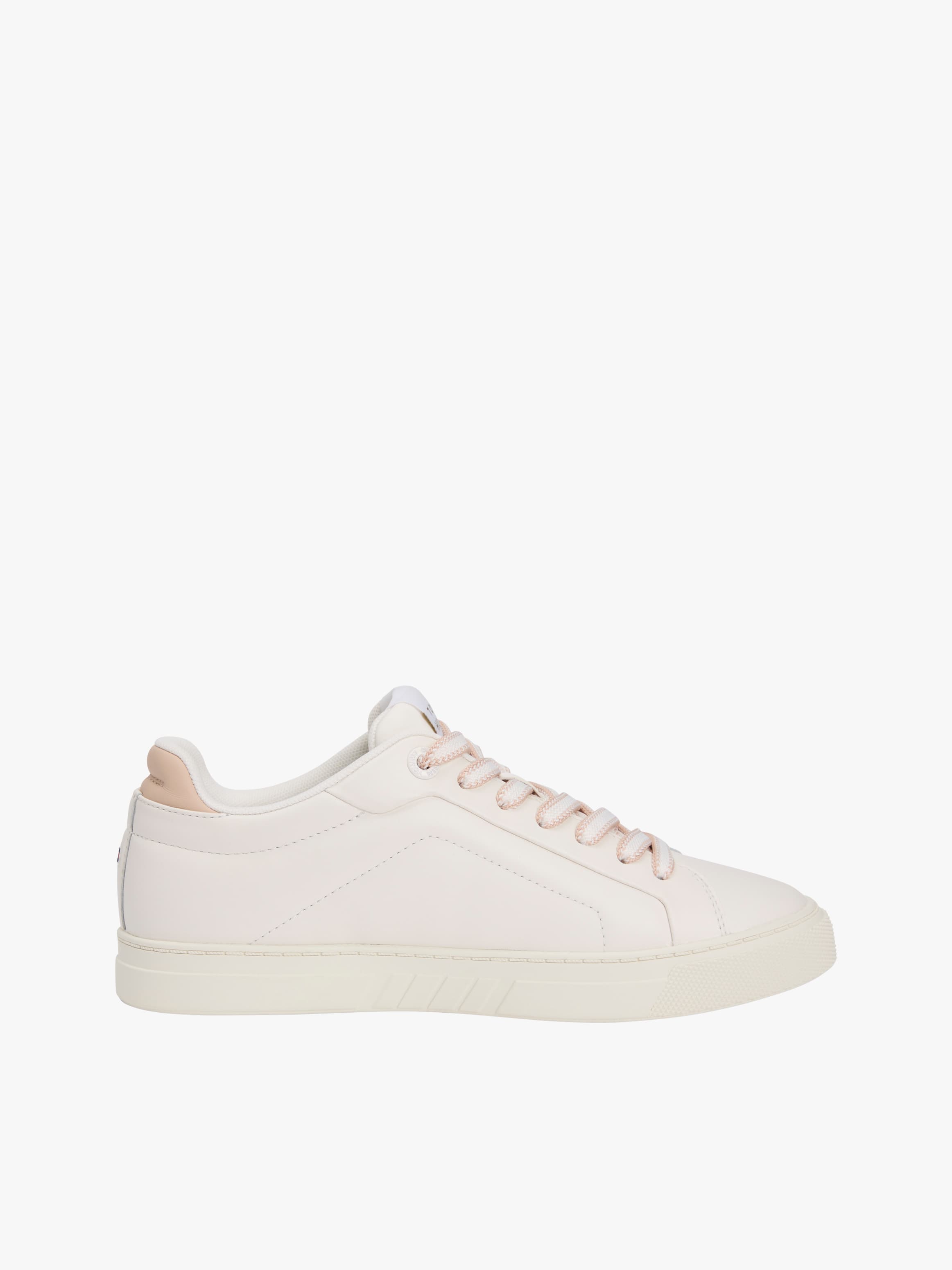 Leather Court Trainers