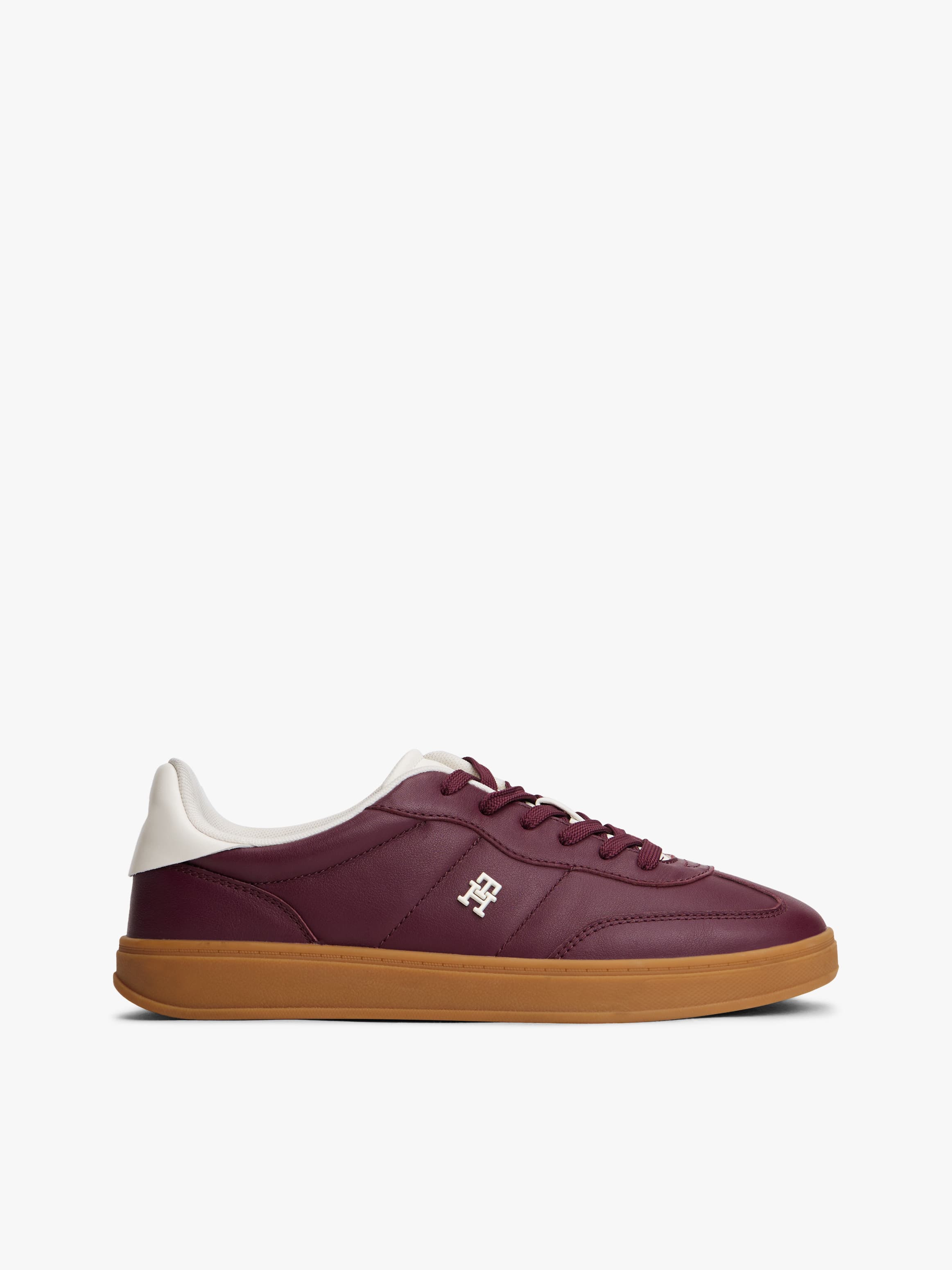 Heritage Shiny Leather Trainers