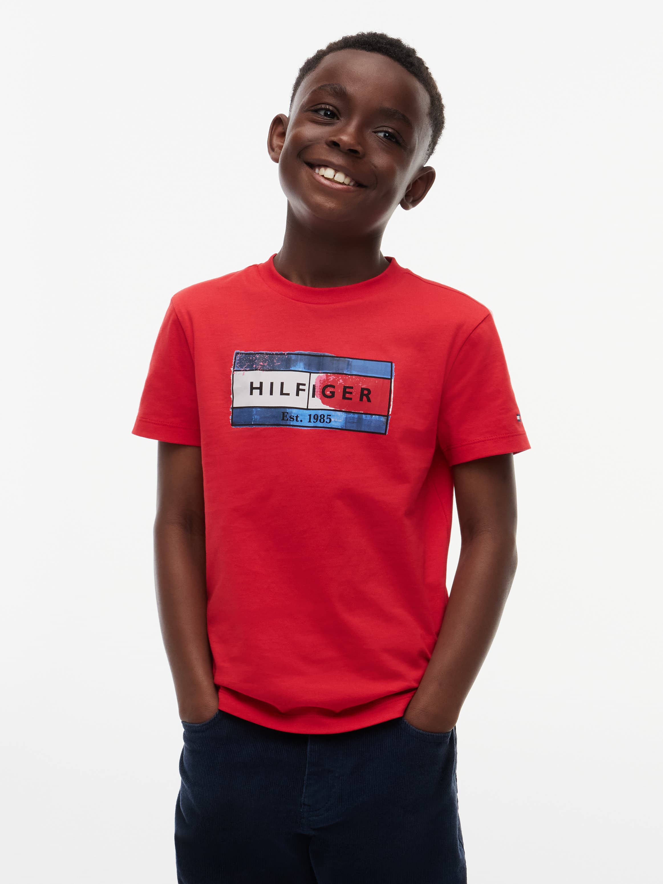 Flag Graphic Jersey T-Shirt