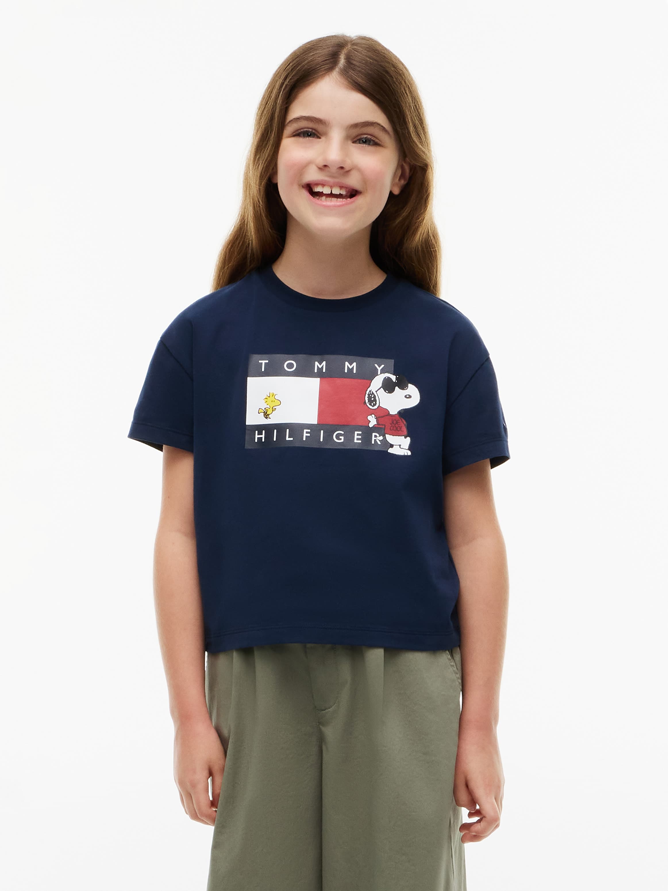 Peanuts® Flag Graphic Relaxed T-Shirt