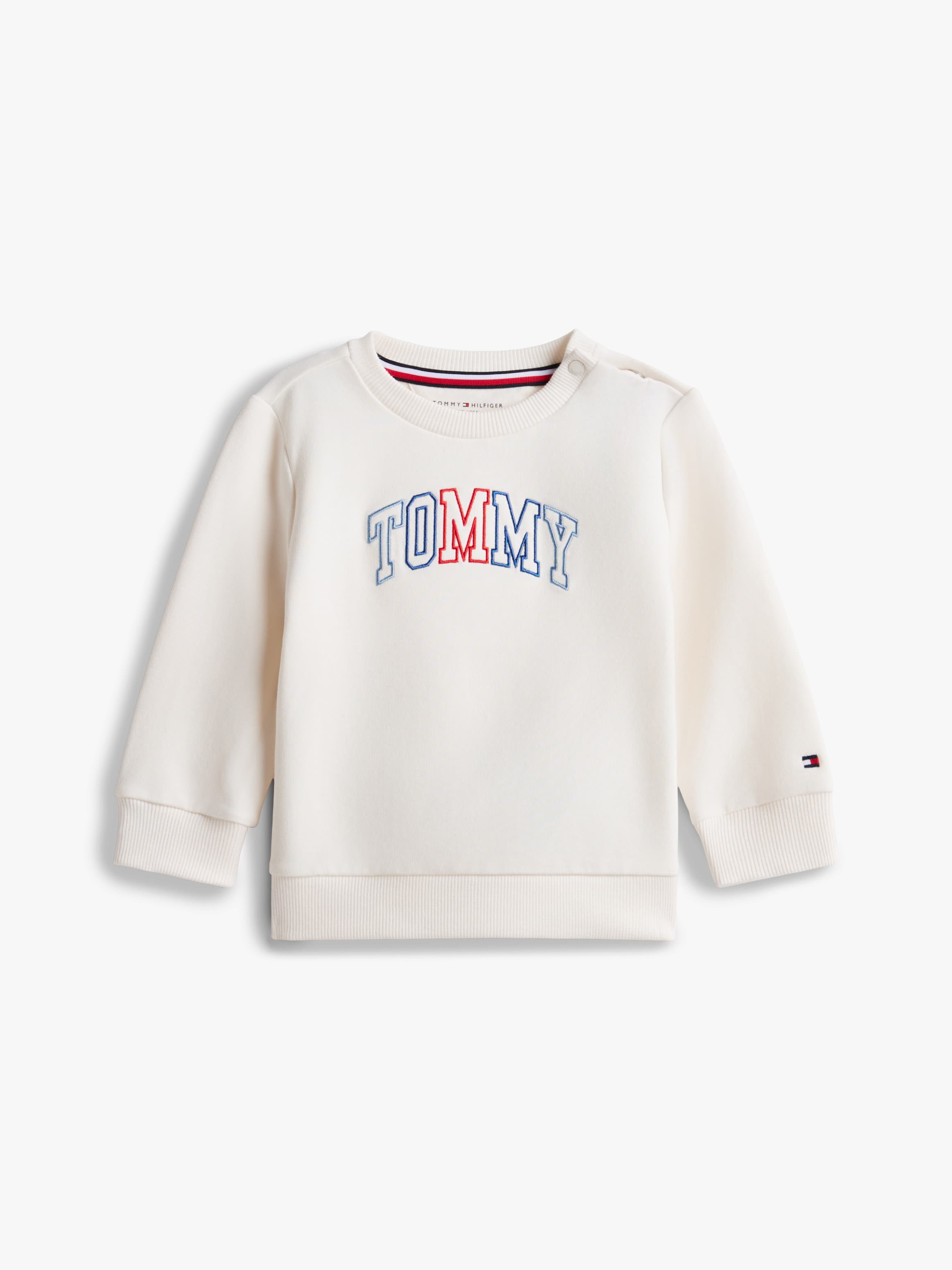 Outline Logo Embroidery Sweatshirt