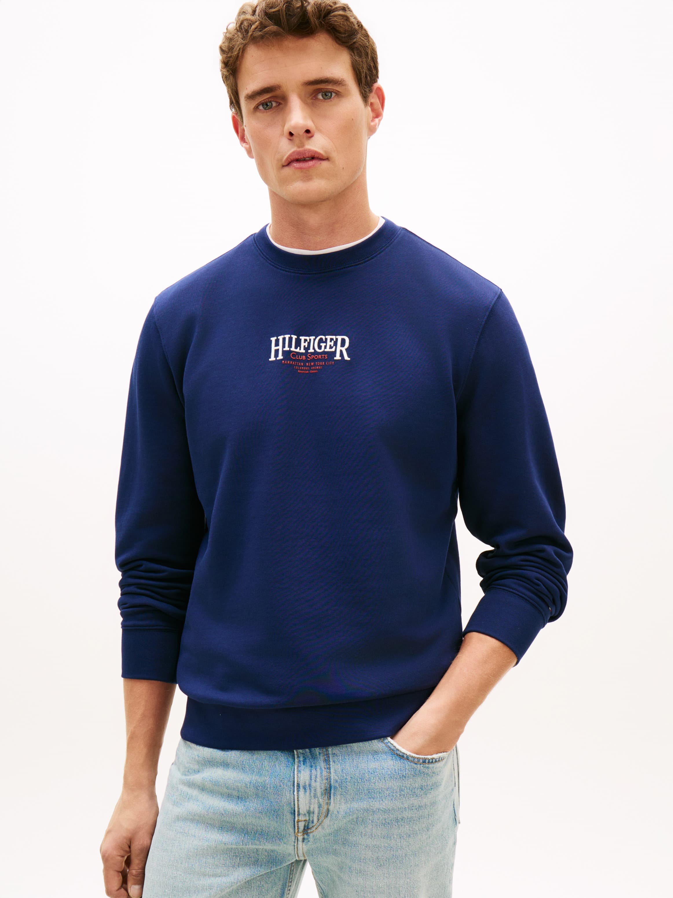 Heritage Logo Embroidery Terry Sweatshirt