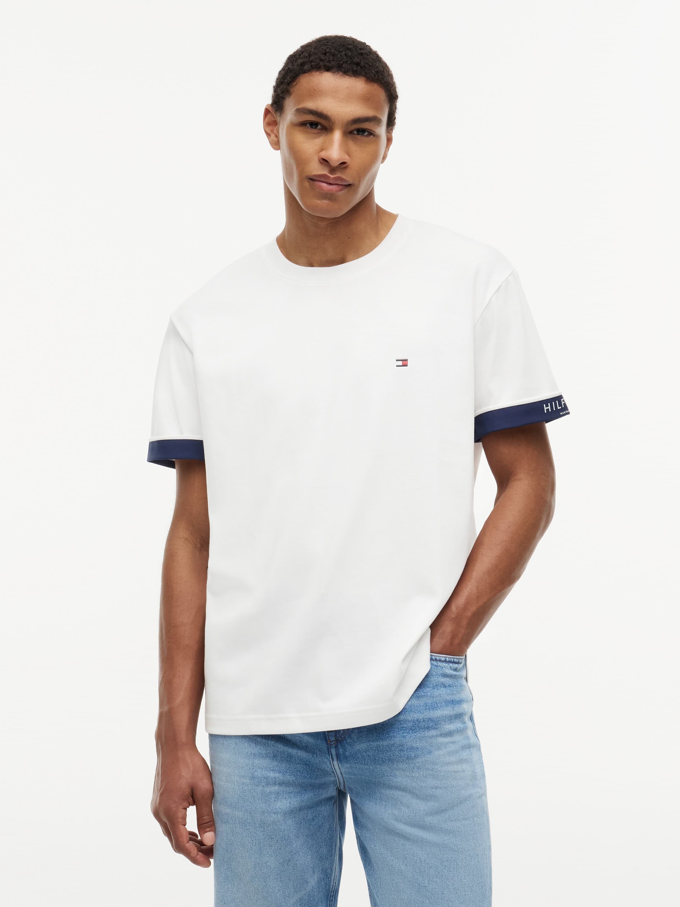 Mixed Texture T-Shirt