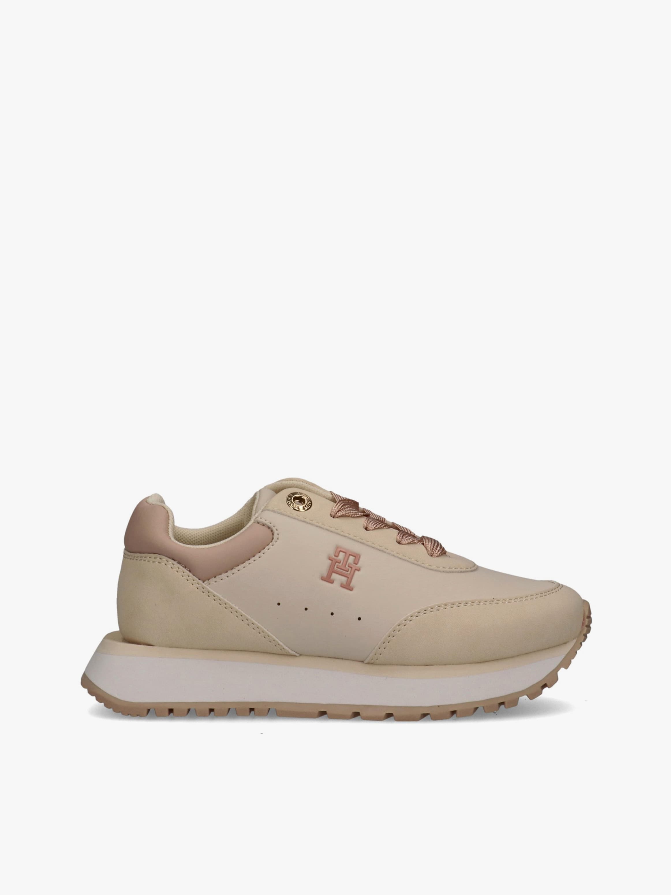 Girls’ Miren Running-Style Sneakers with Logo