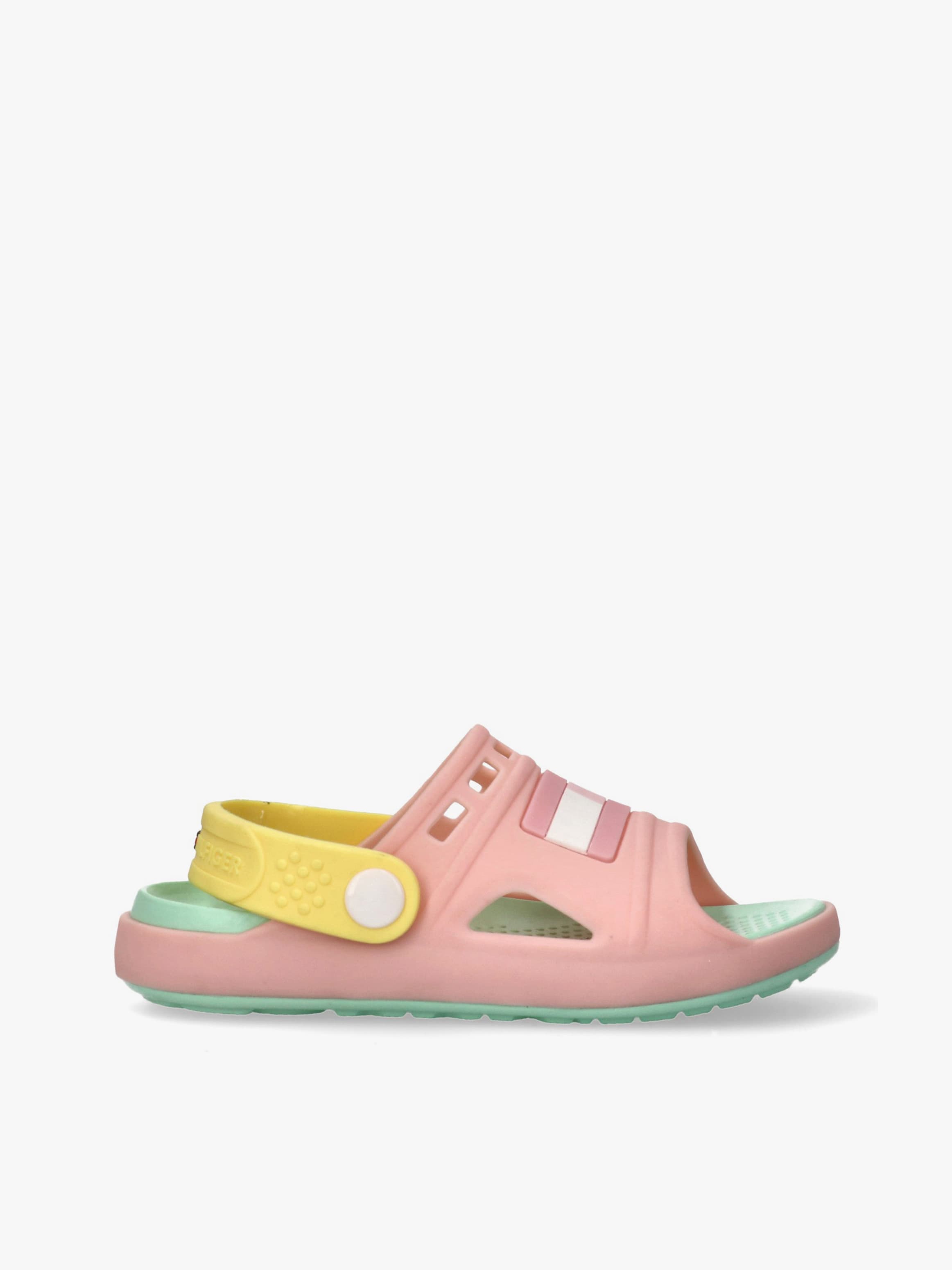 Girls EVA Pool Clogs with Back Strap