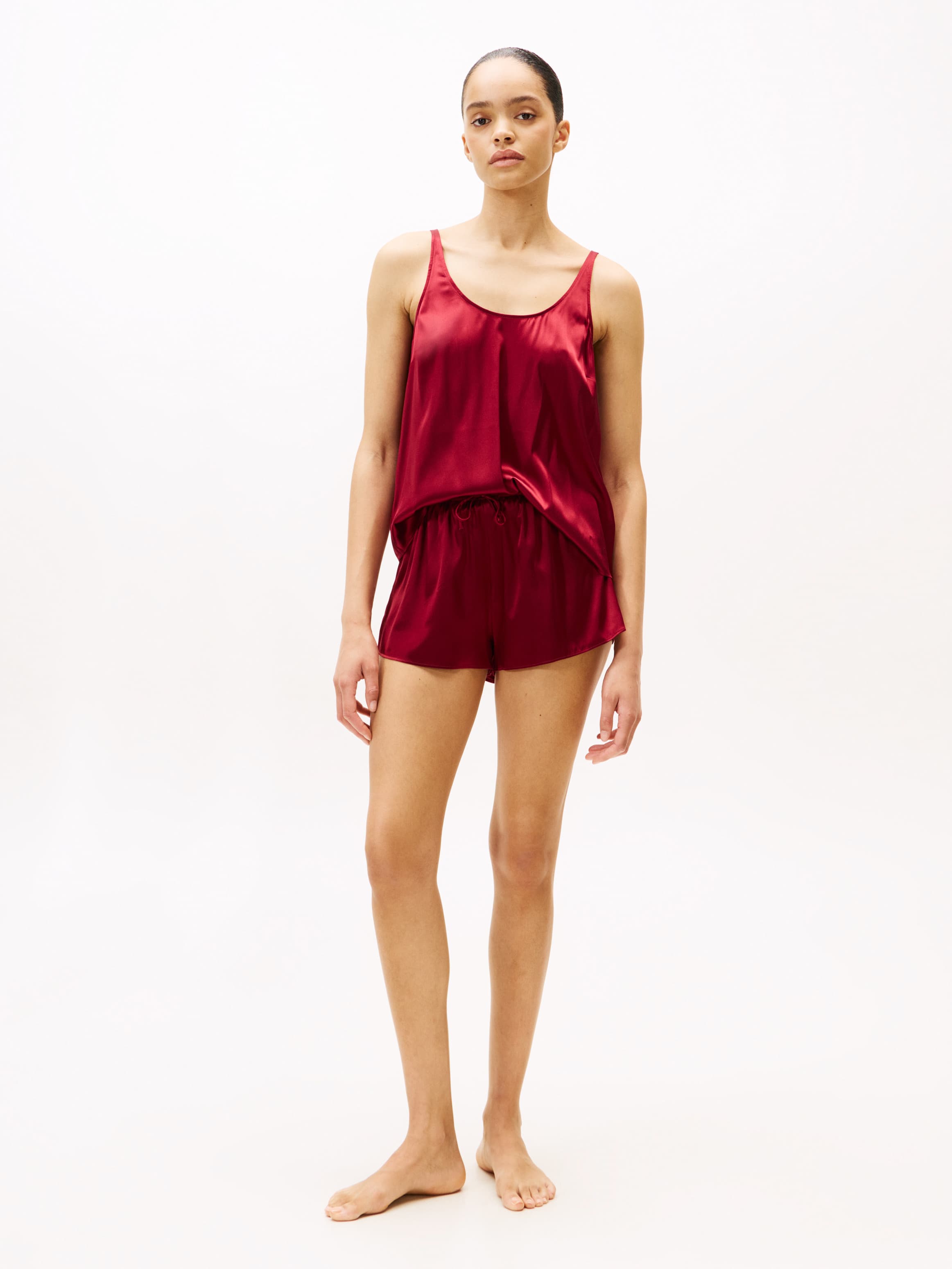 Satin Cami Pyjama Set