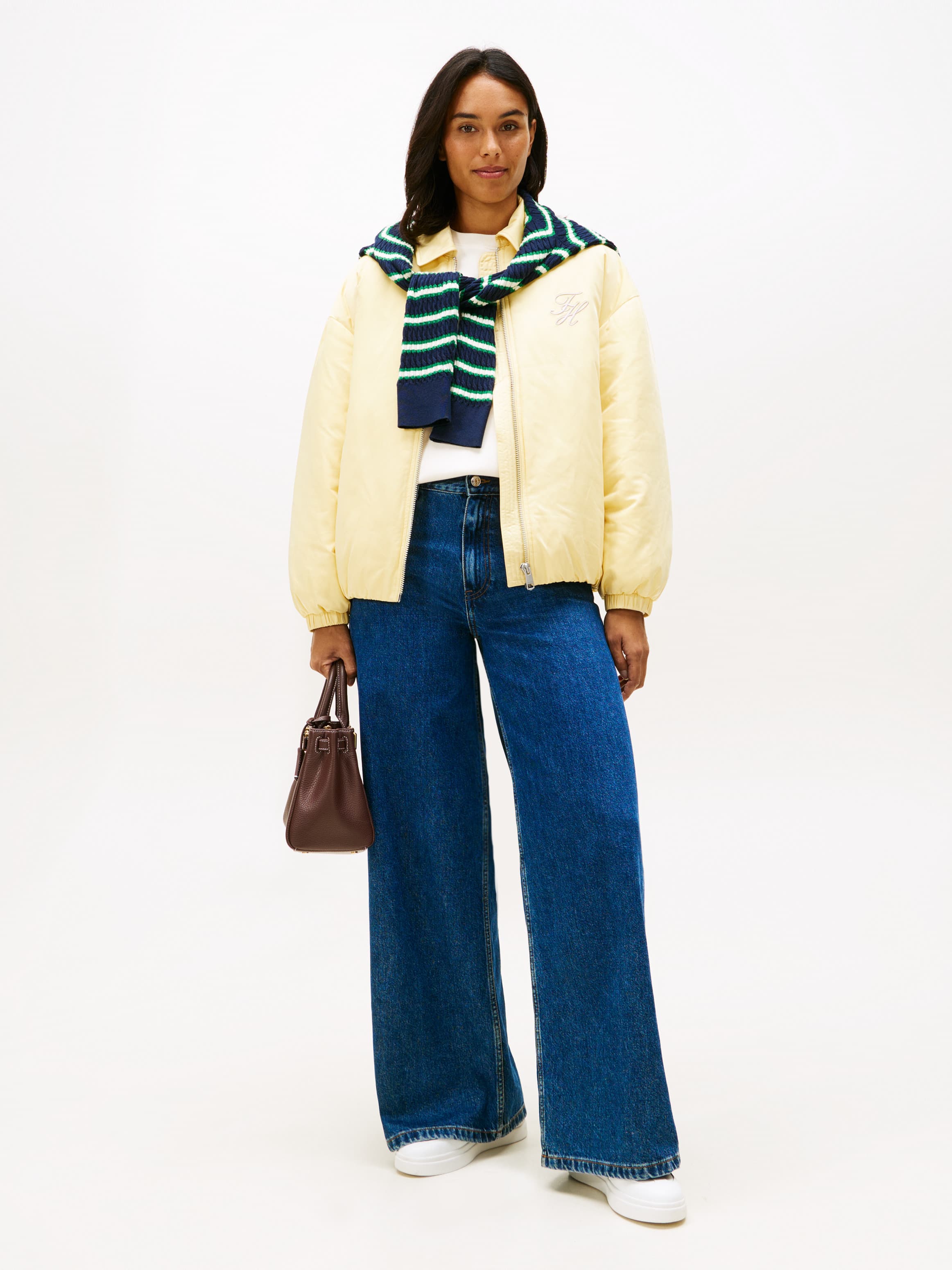 70s High Rise Wide Leg Jeans