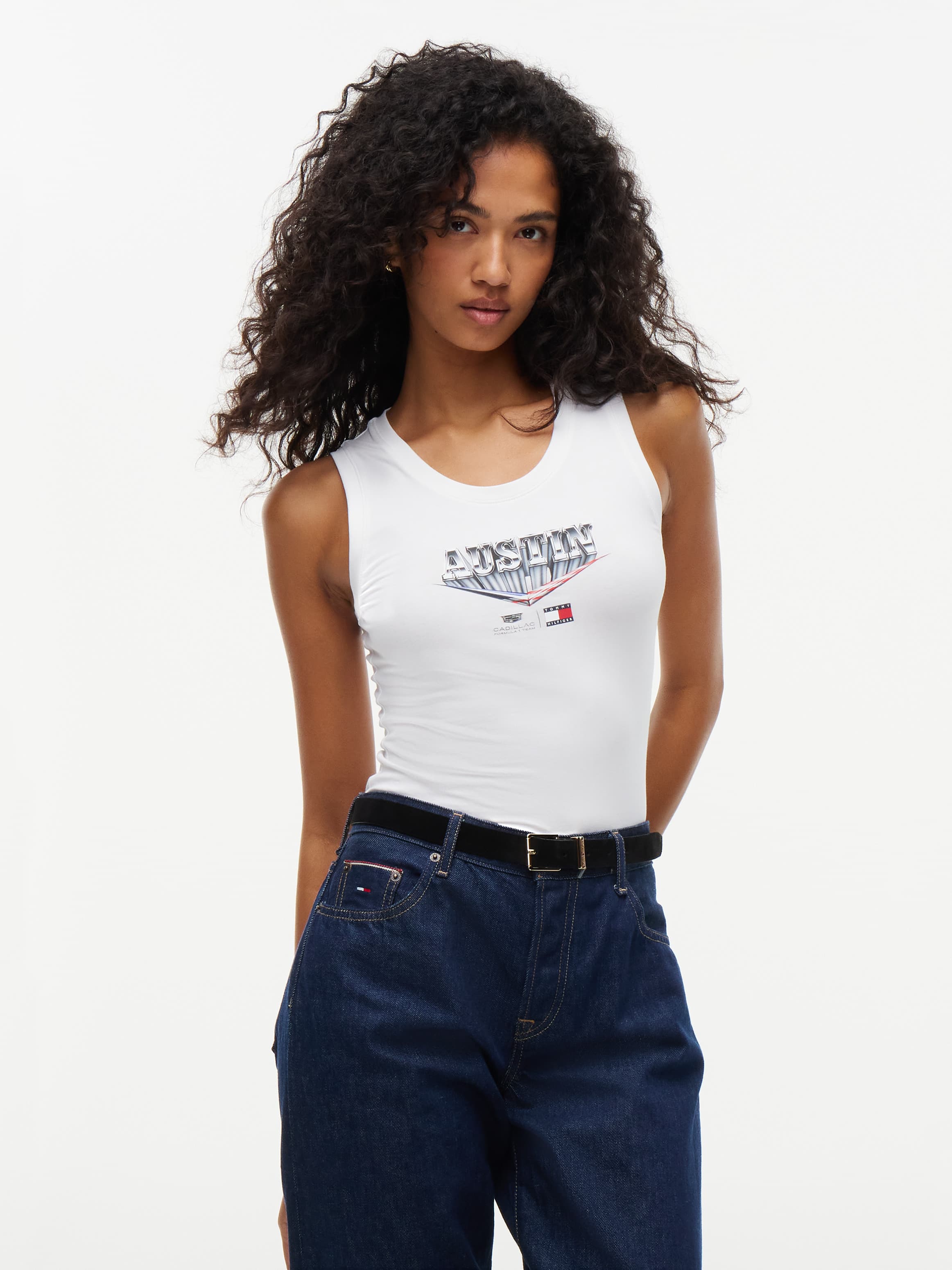 TH x Cadillac Formula 1® Team Austin Slim Tank Top