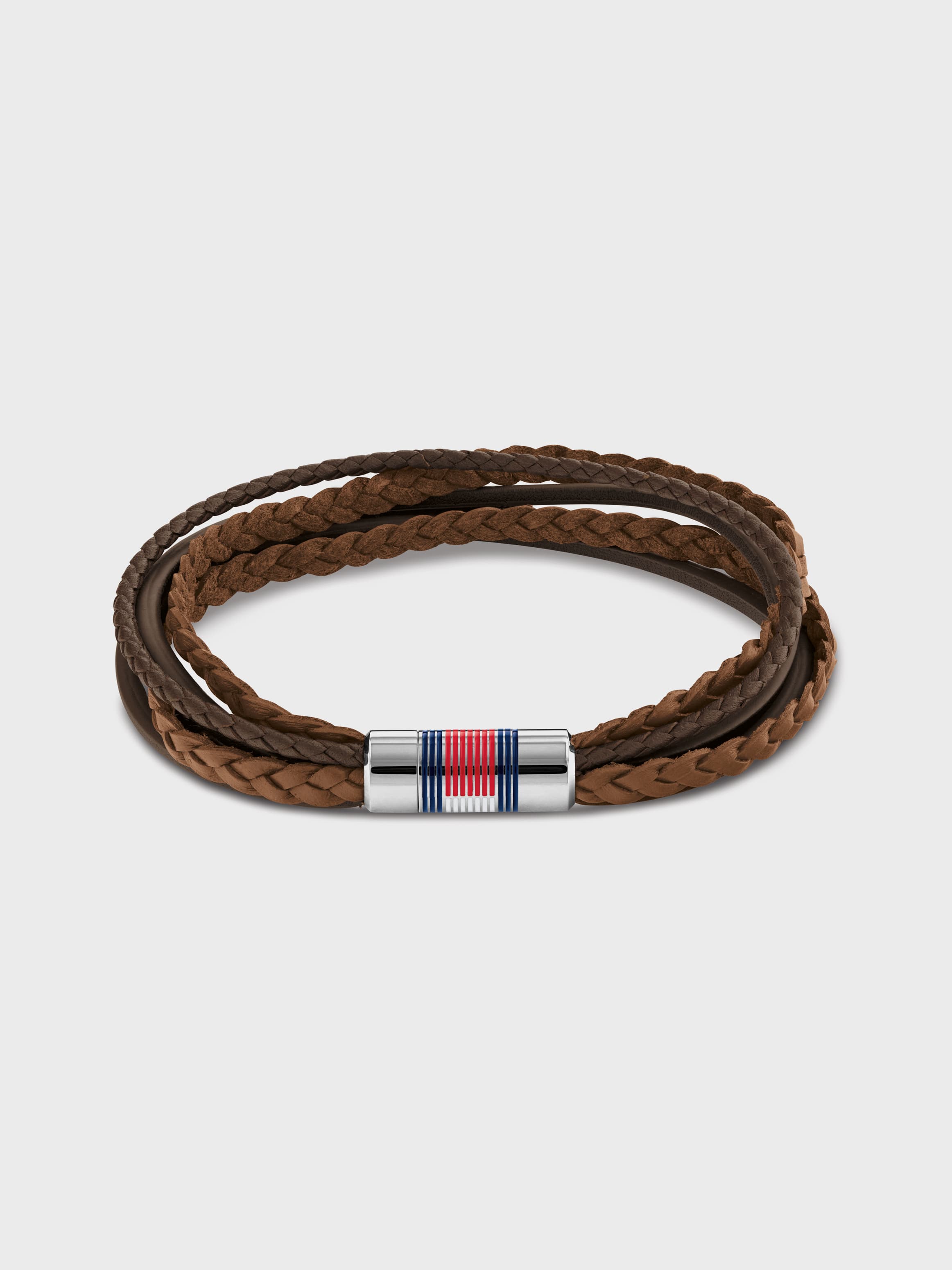 Triple Wrap Leather Bracelet