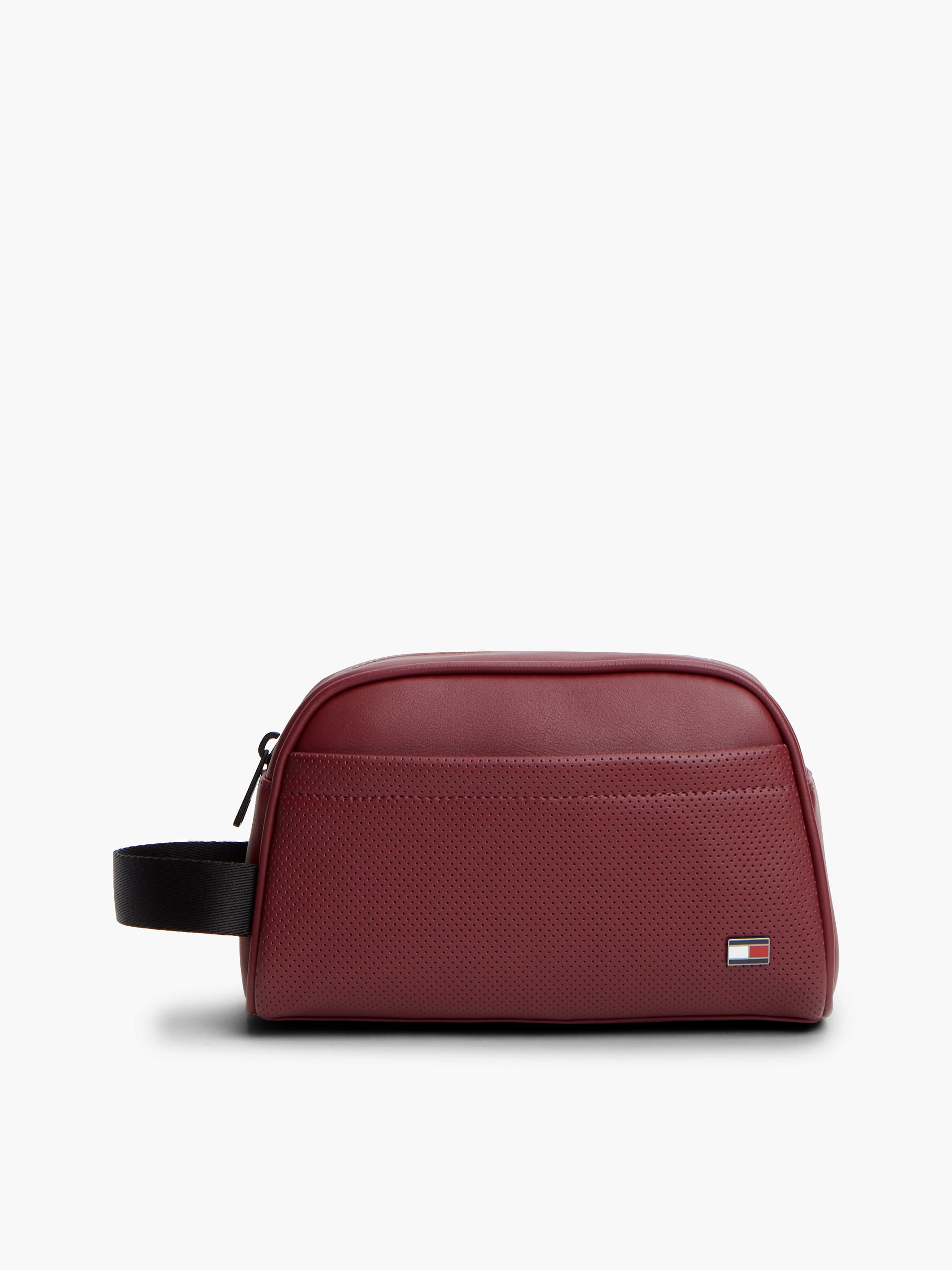 Perforated Pocket Enamel Flag Washbag