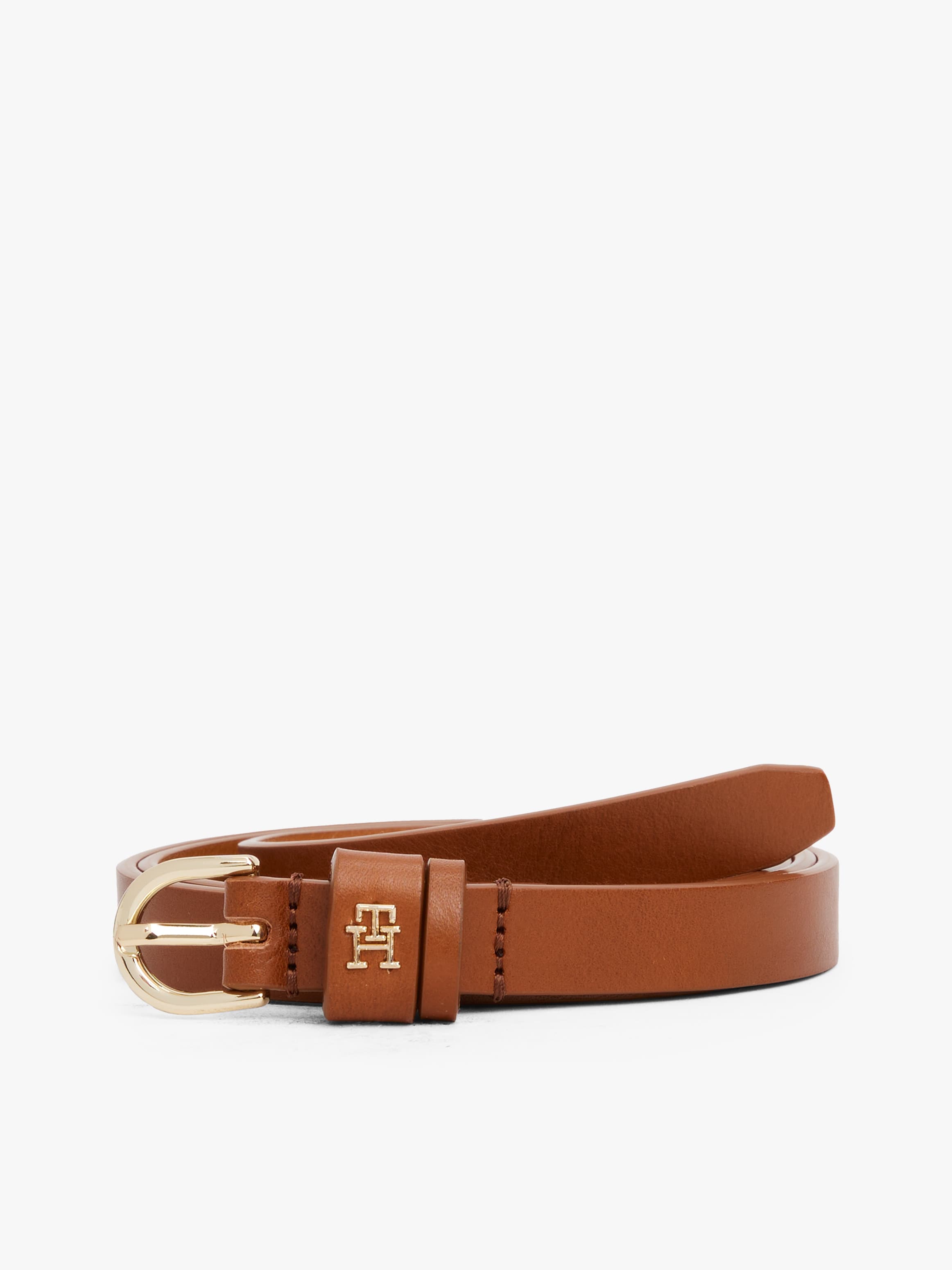 Essential TH Monogram Leather Belt