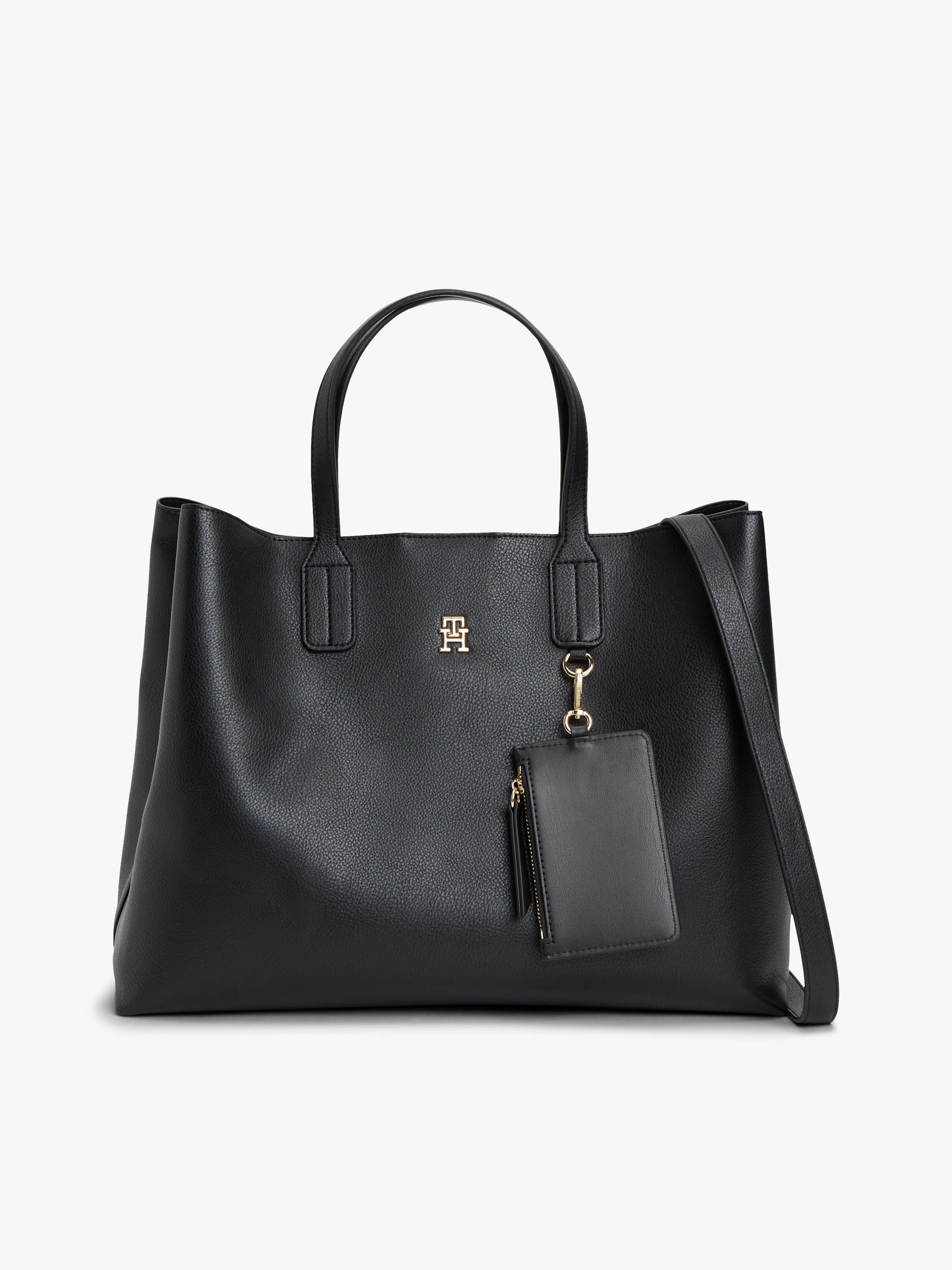 Hilfiger Icon Pebble Grain Satchel