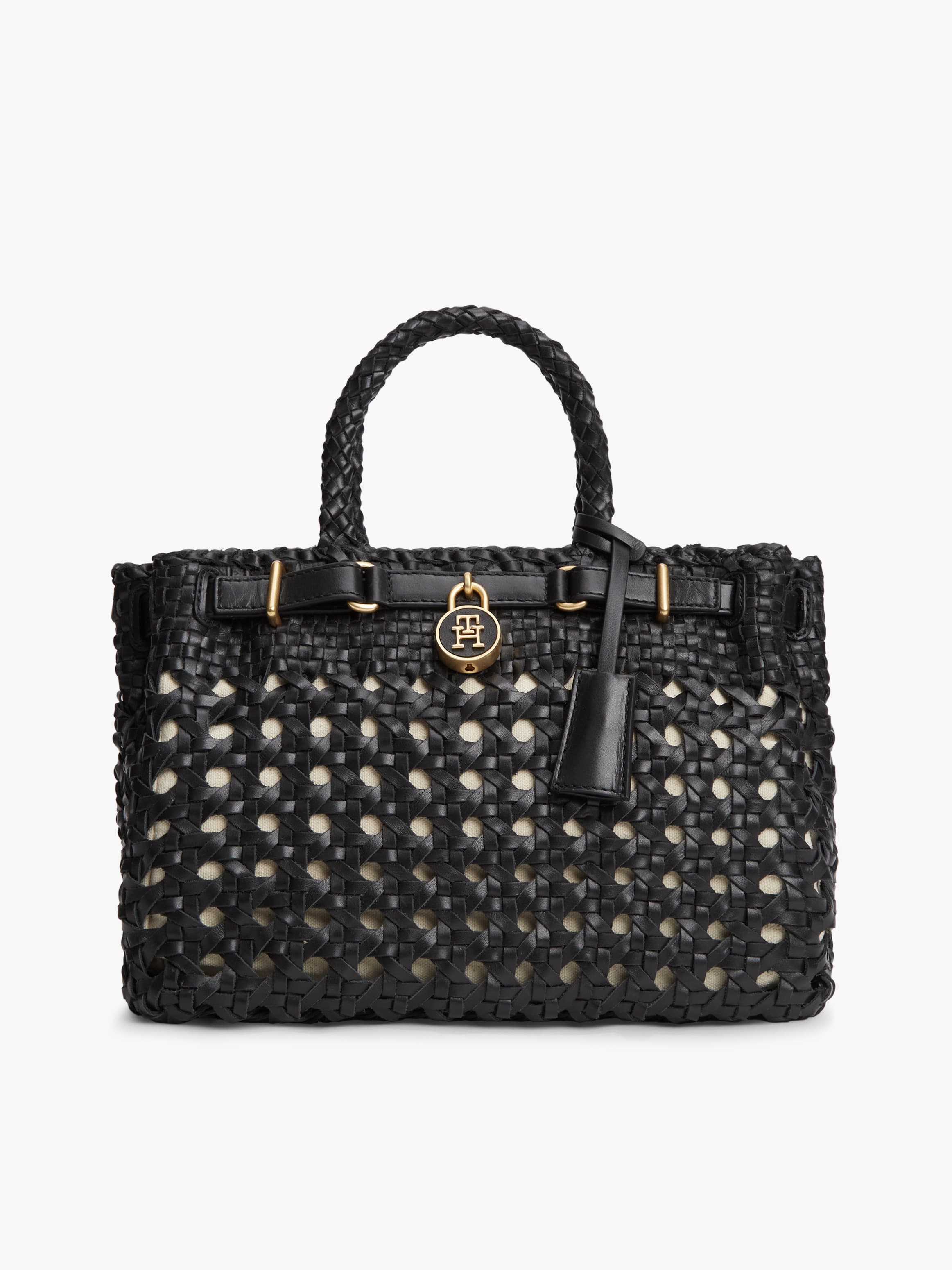 The American Icon Braided Leather Tote Bag