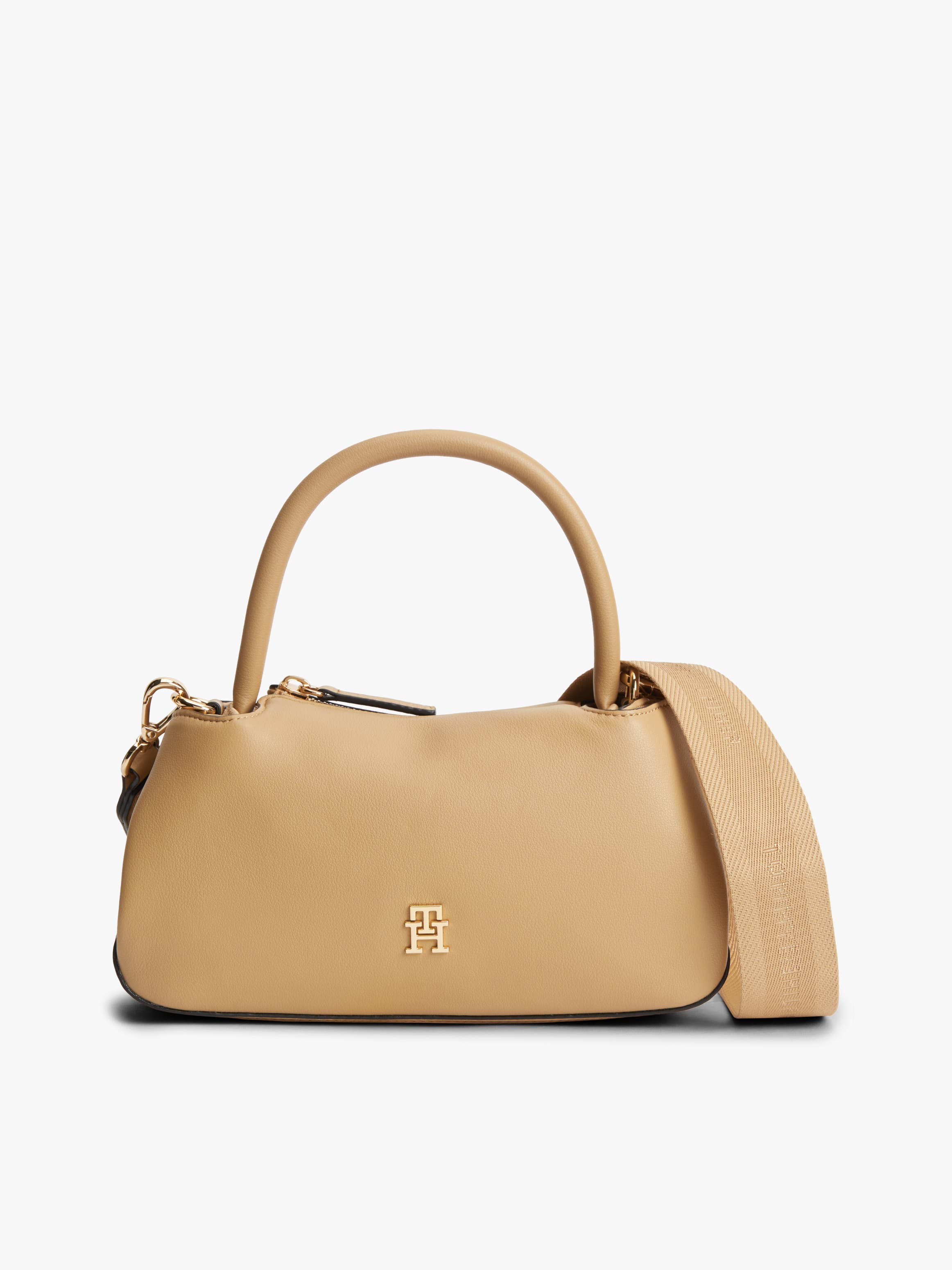 TH Monogram Repeat Logo Satchel