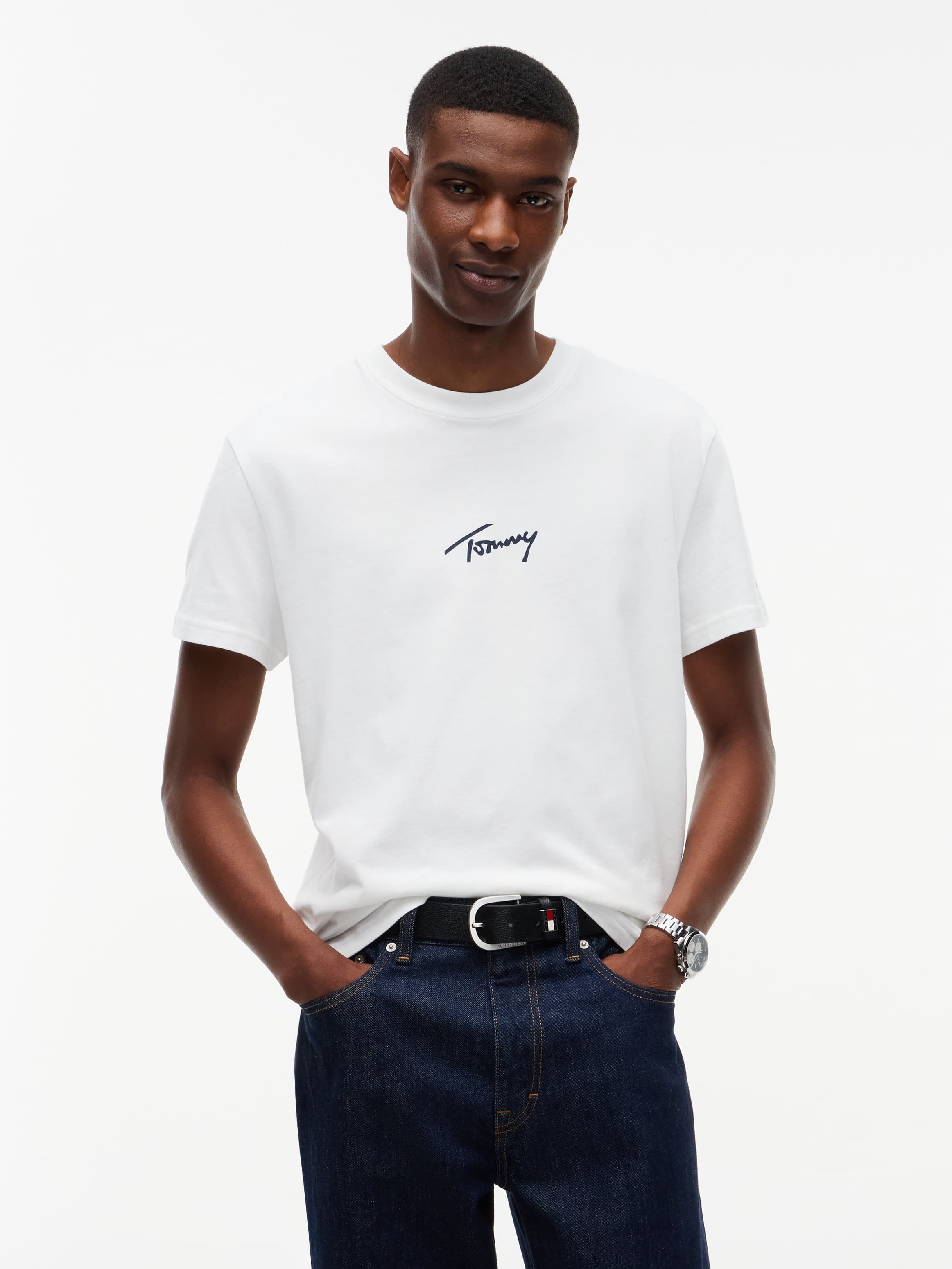 Back Signature Logo Graphic T-Shirt