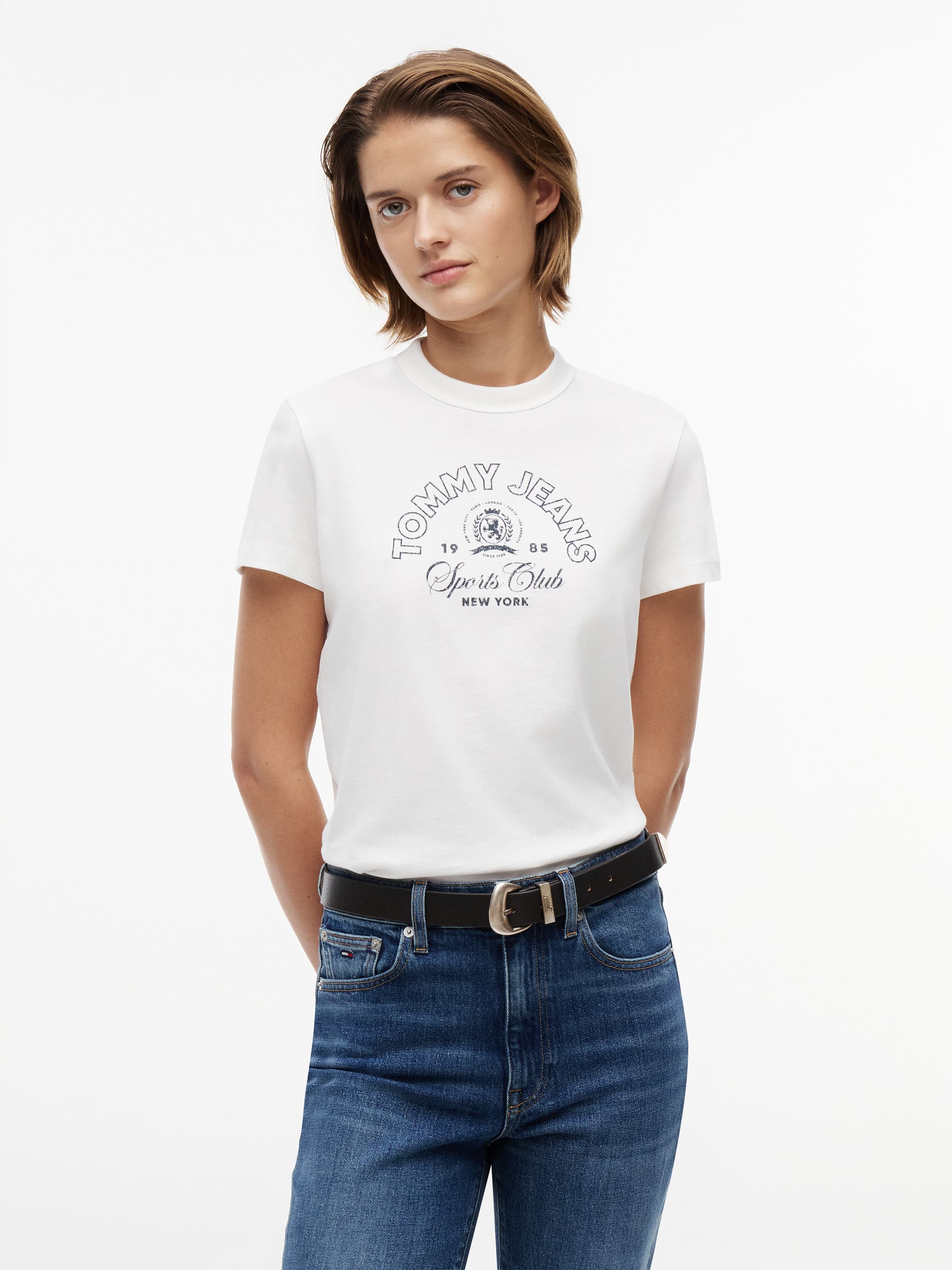 Crest Logo Jersey T-Shirt