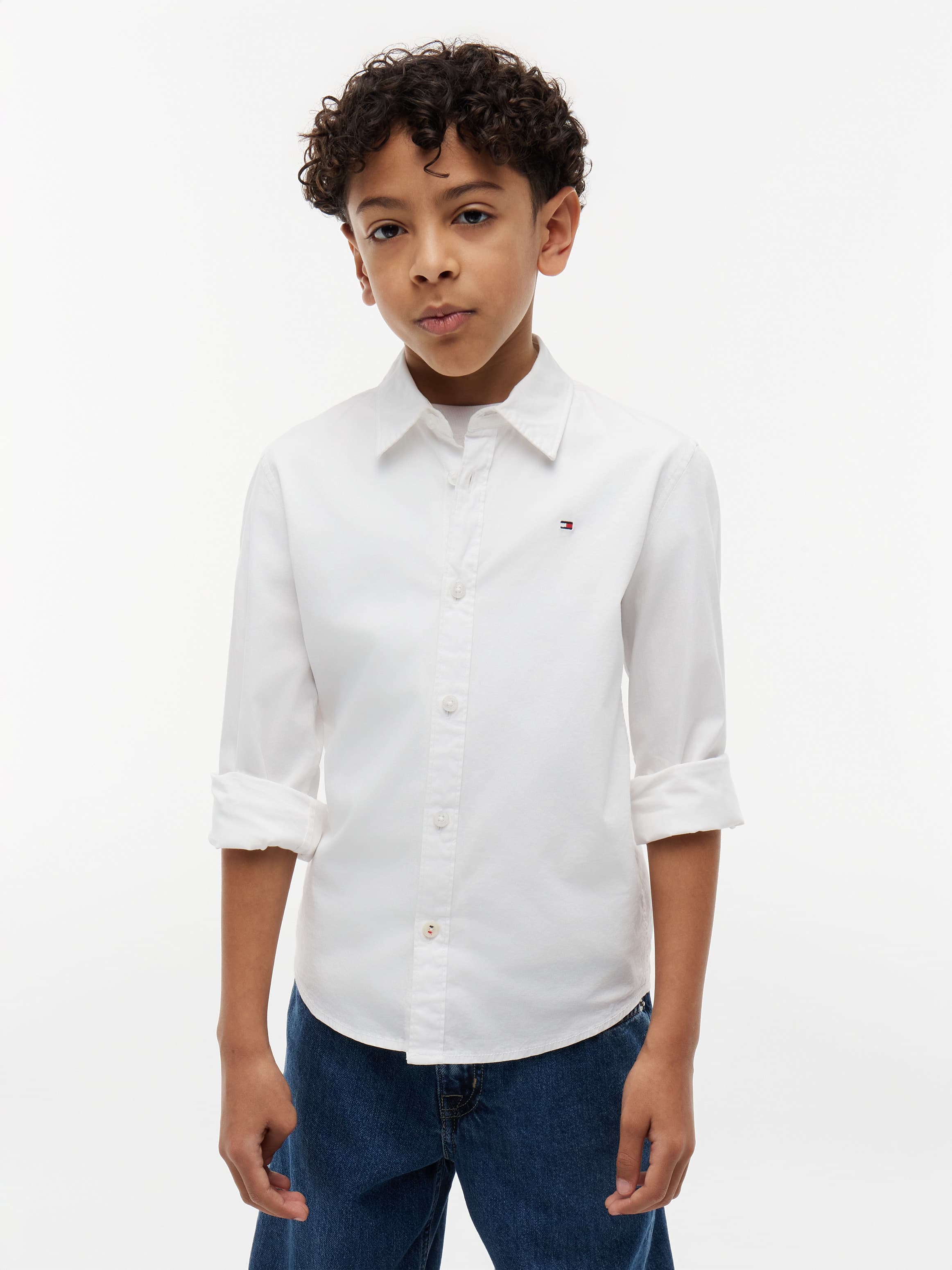 Stretch Cotton Poplin Shirt