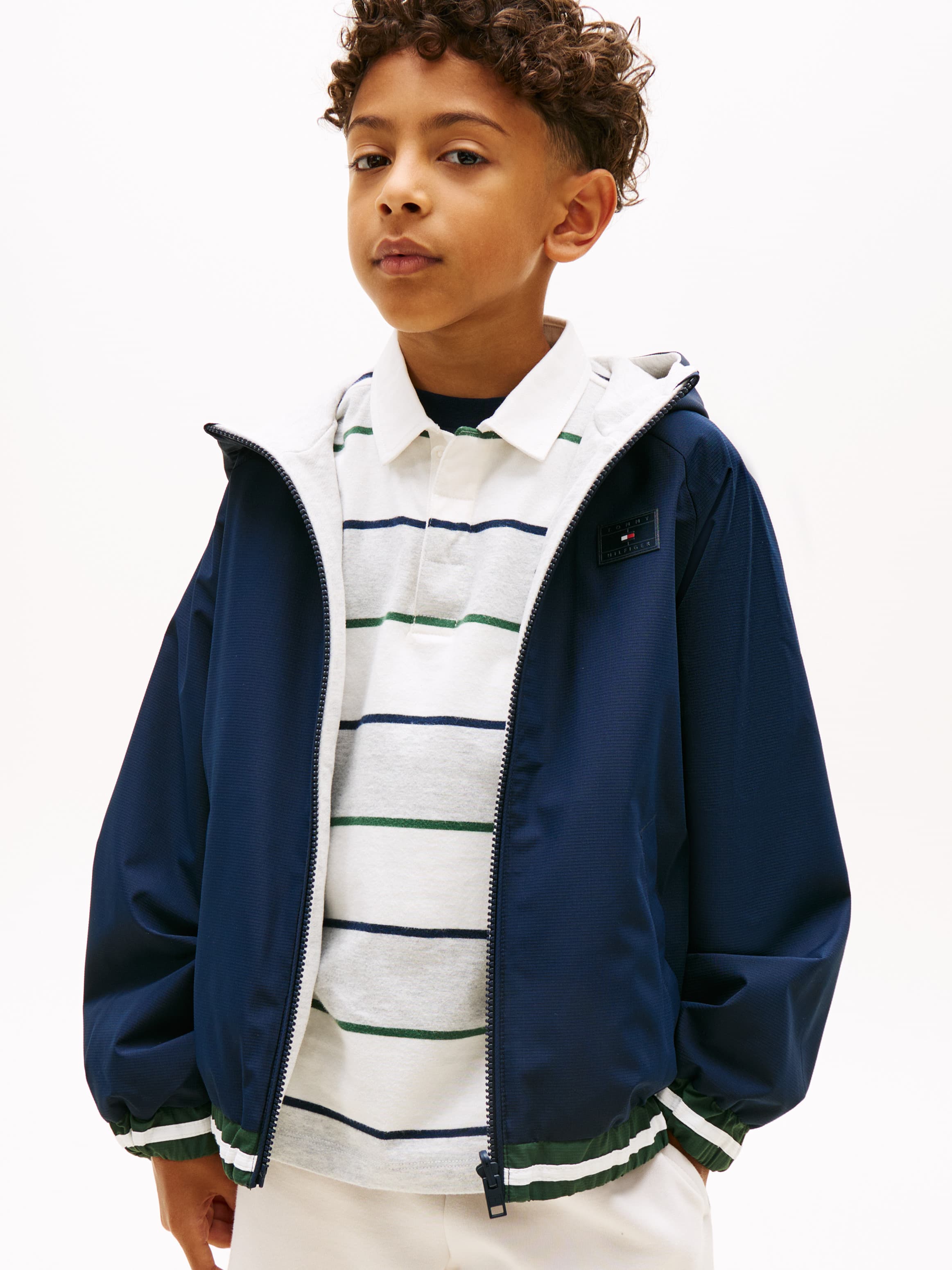 Ripstop Reversible Hooded Jacket