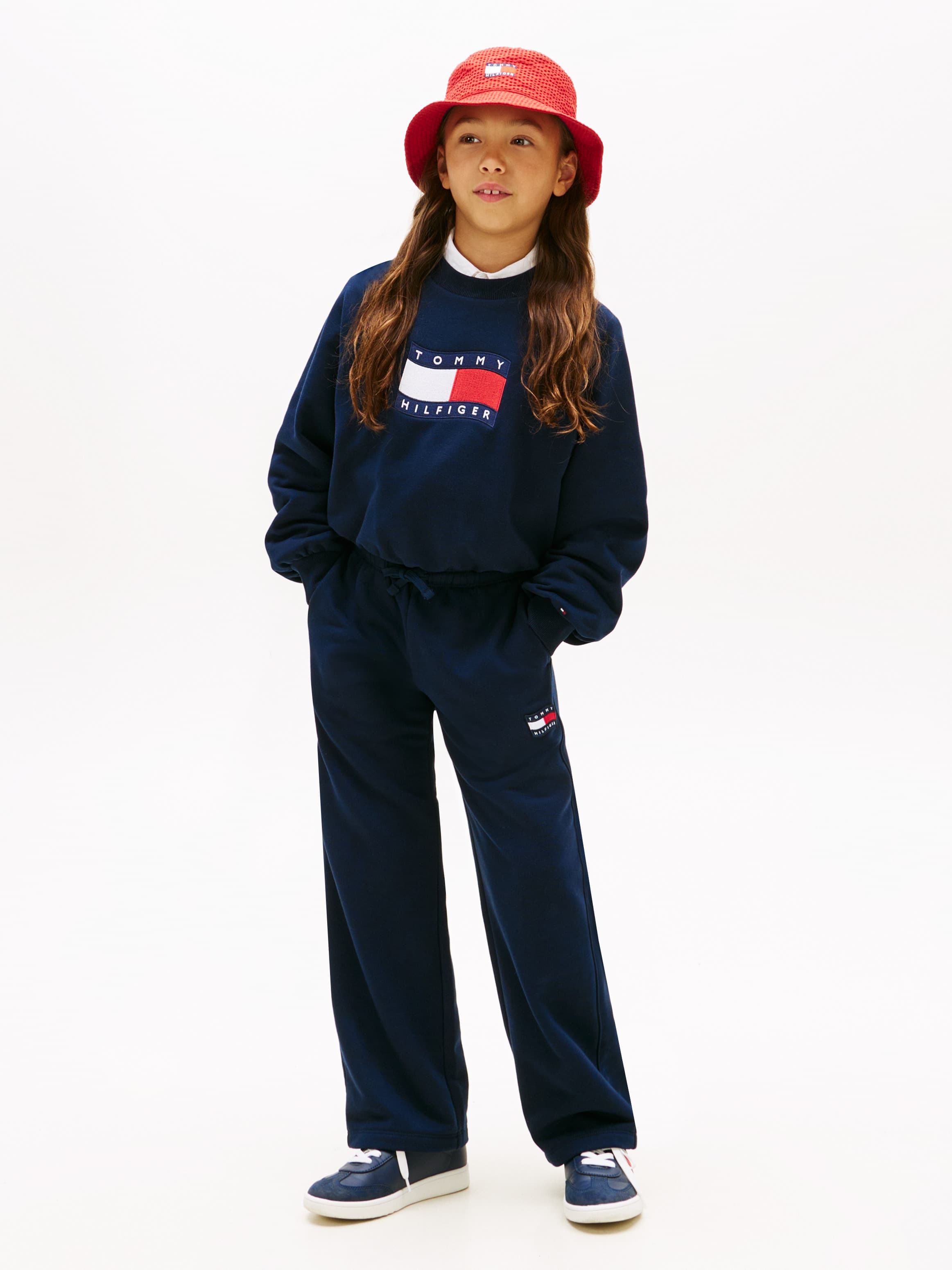 Wavy Flag Straight Leg Joggers