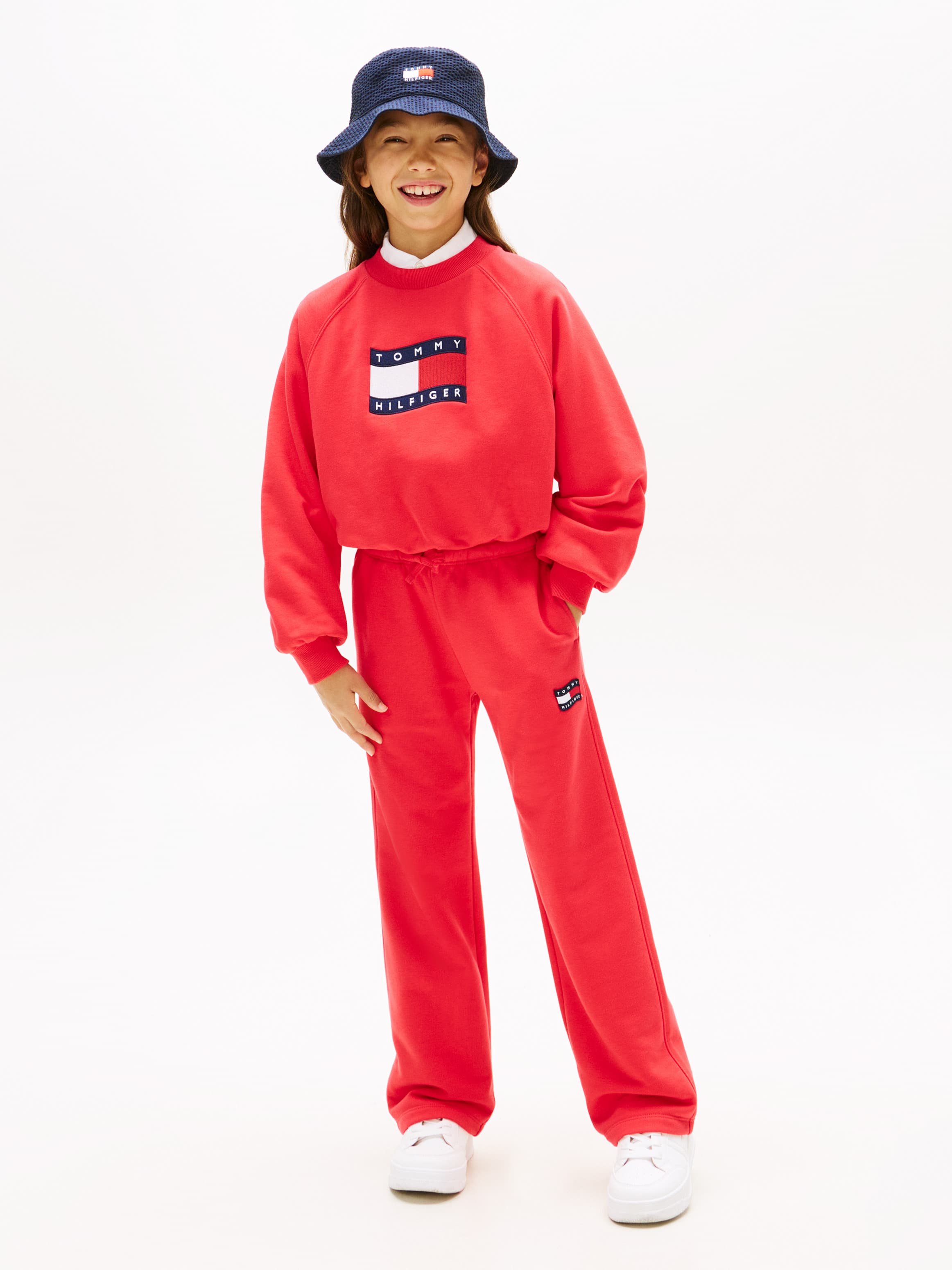 Wavy Flag Straight Leg Joggers