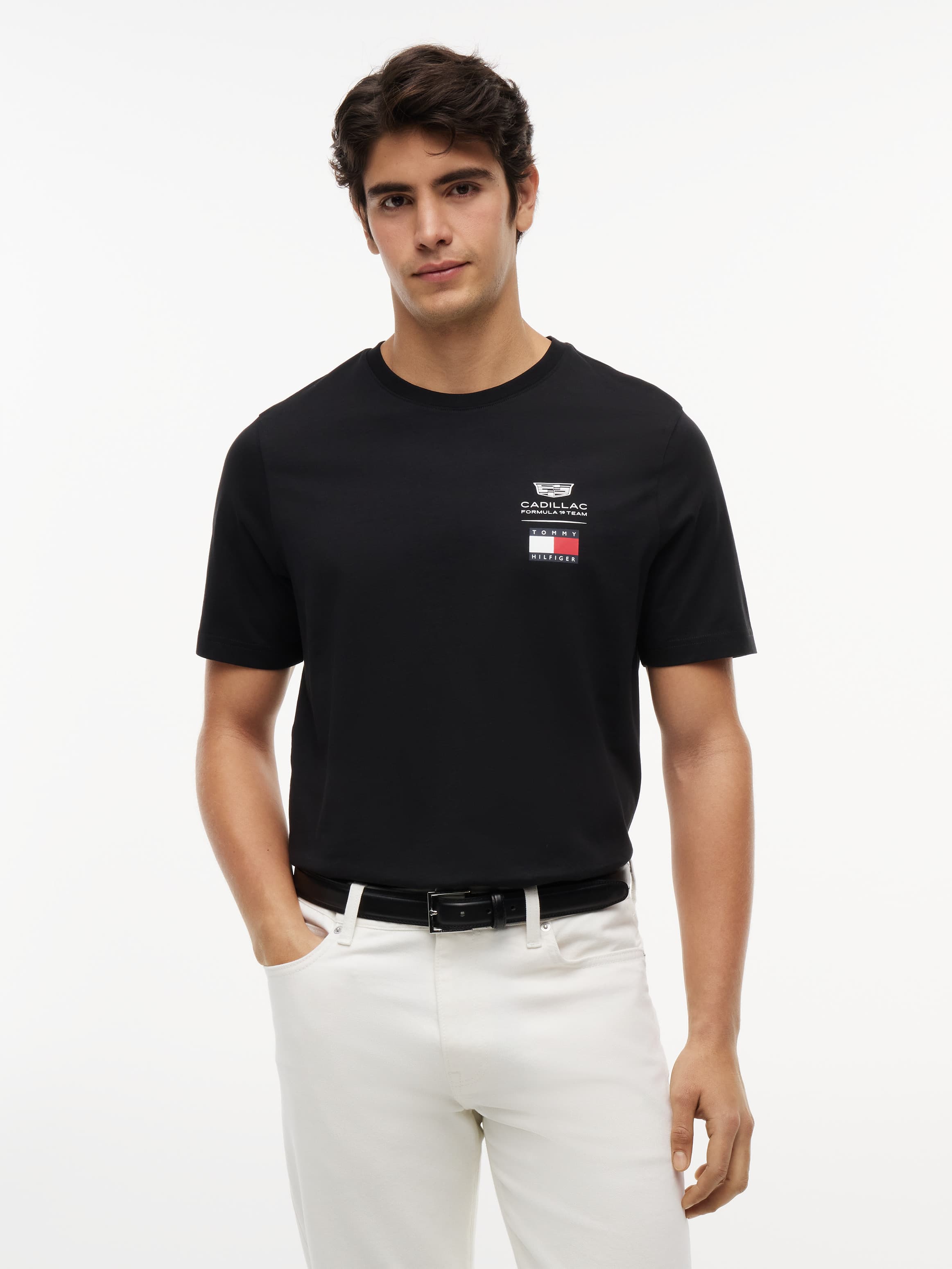 TH x Cadillac Formula 1® Team Logo Crew Neck T-Shirt