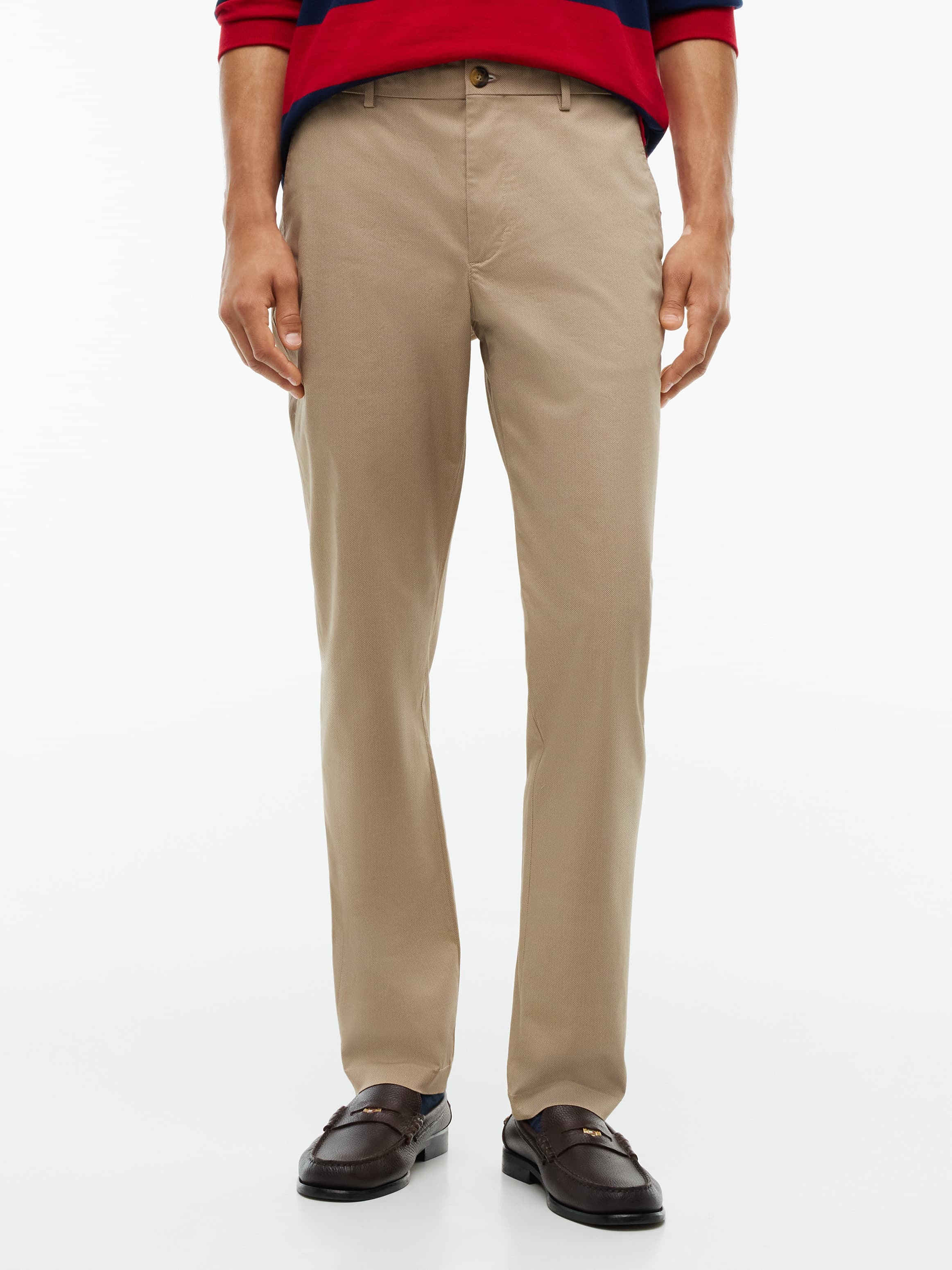 Denton Slim Straight Textured Chinos