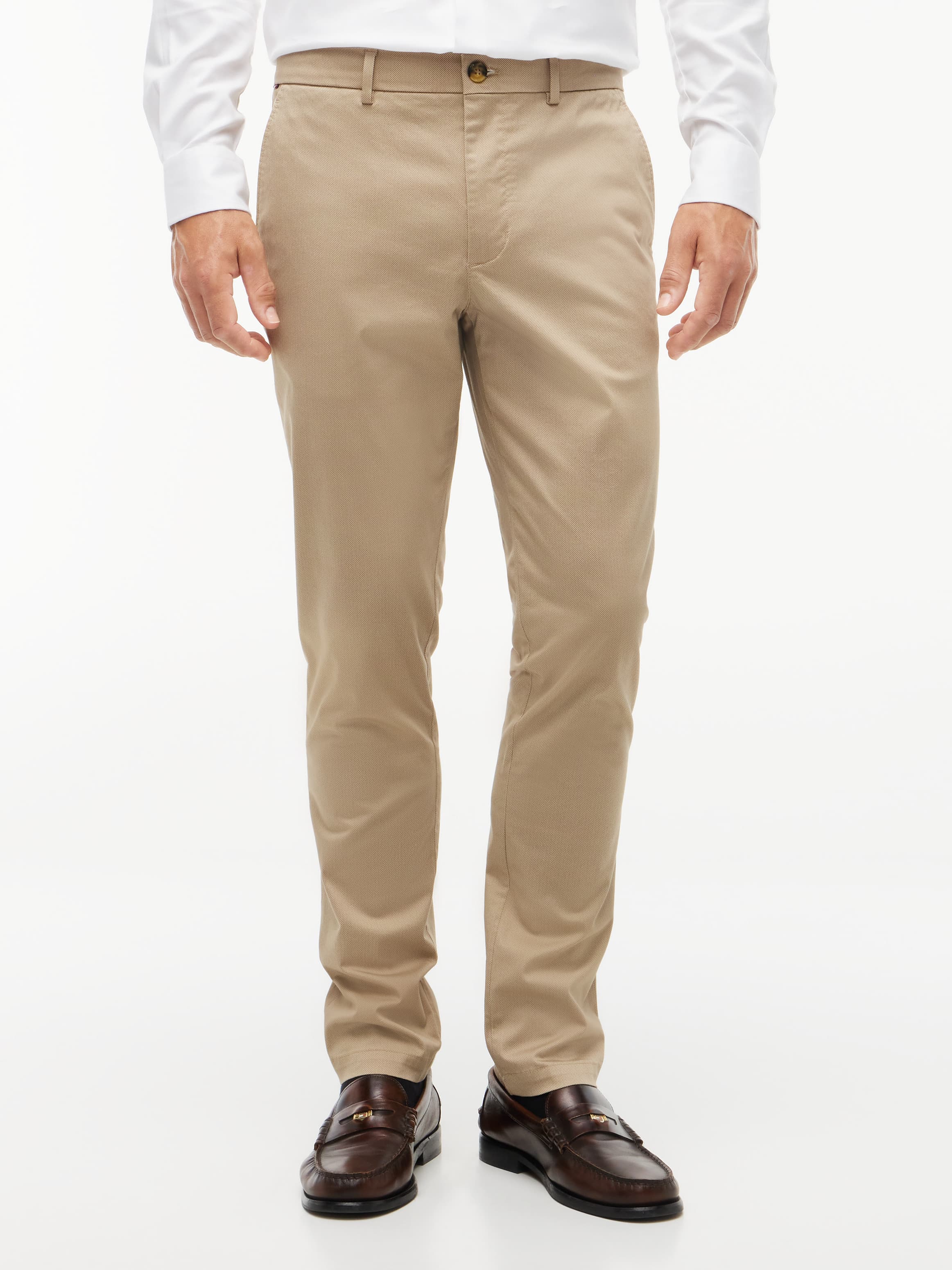 Bleecker Slim Textured Chinos
