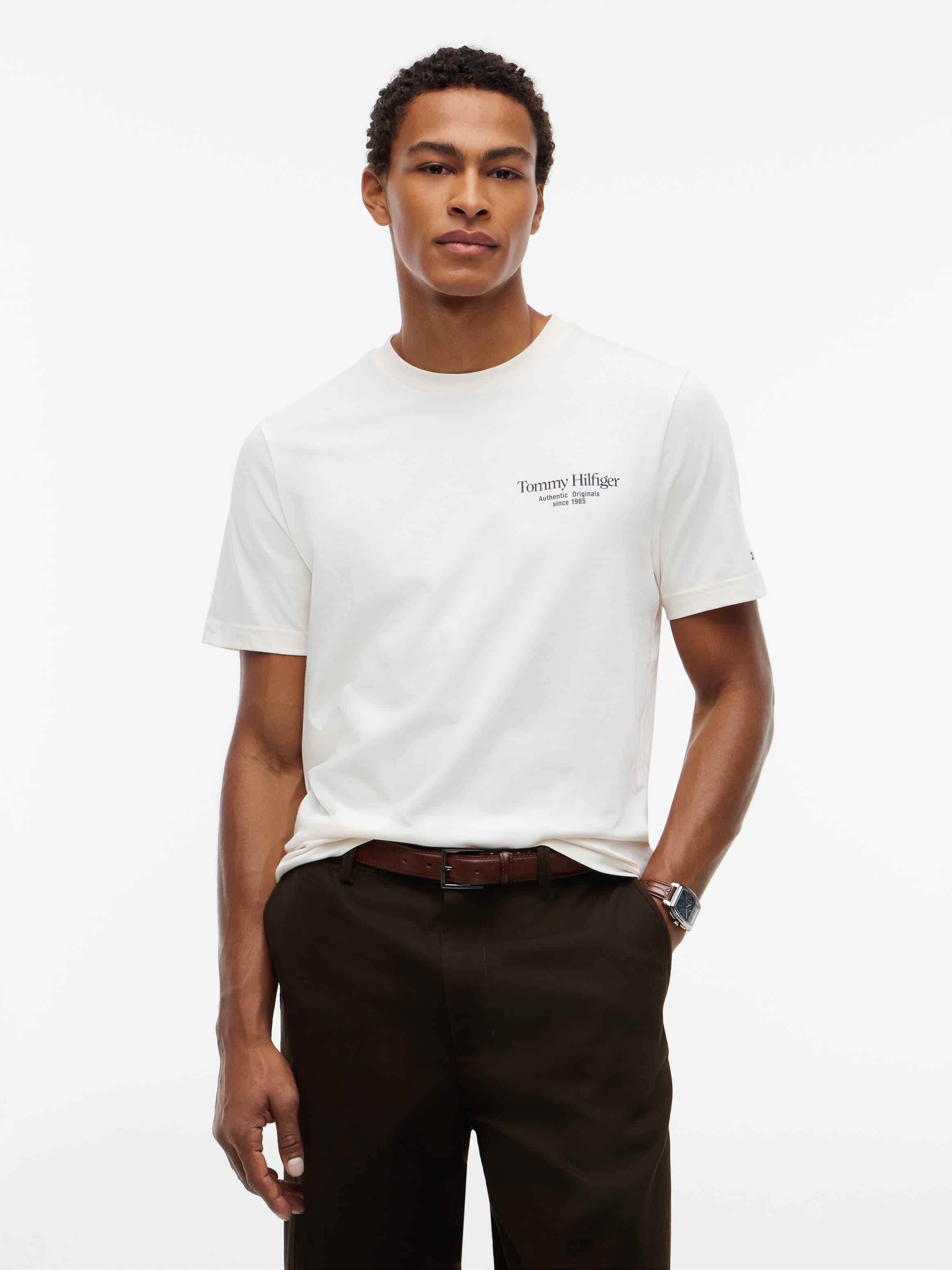 Back Logo Crew Neck T-Shirt