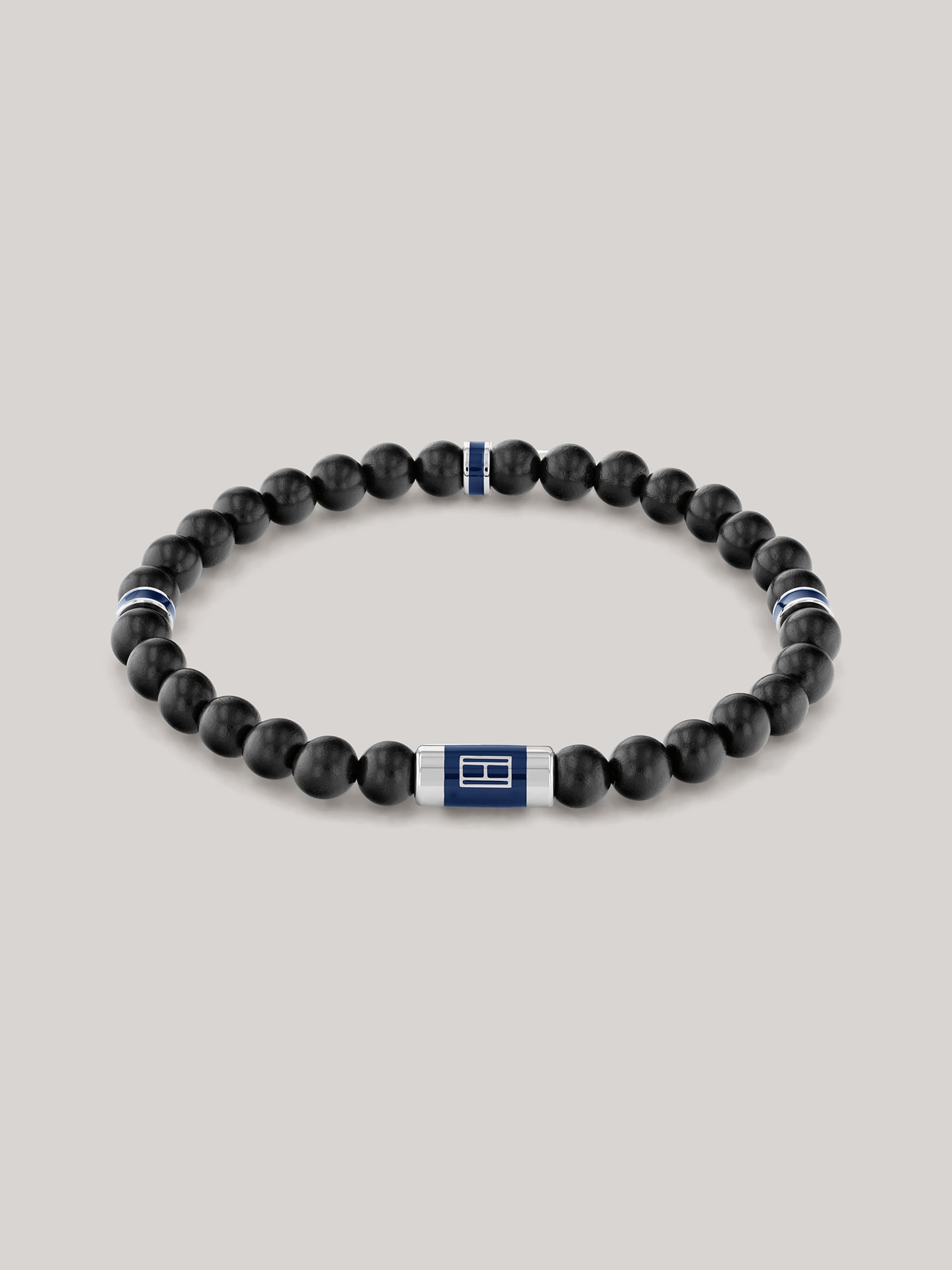 Logo Detail Beaded Bracelet