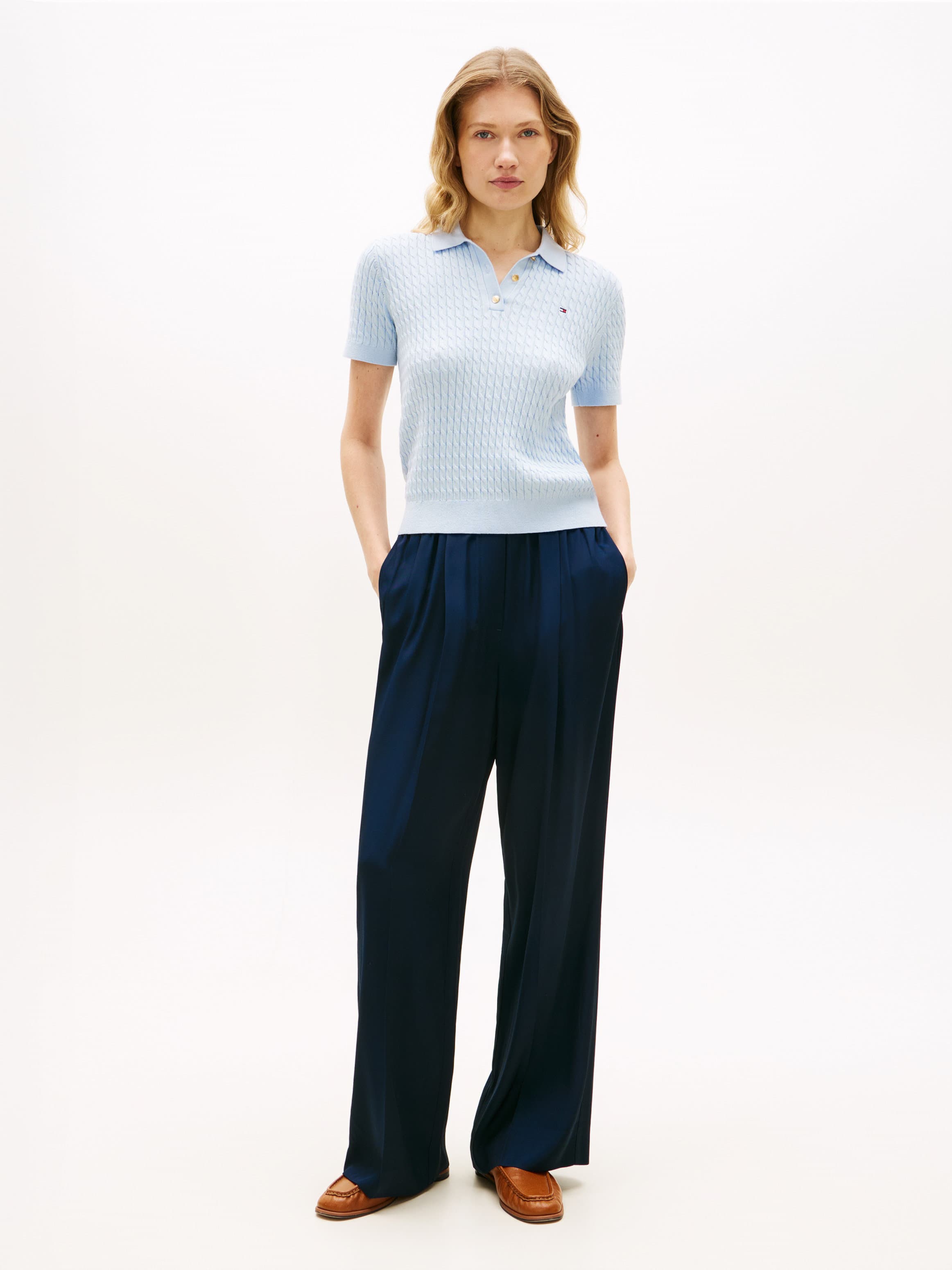 Timeless Viscose Loose Trousers